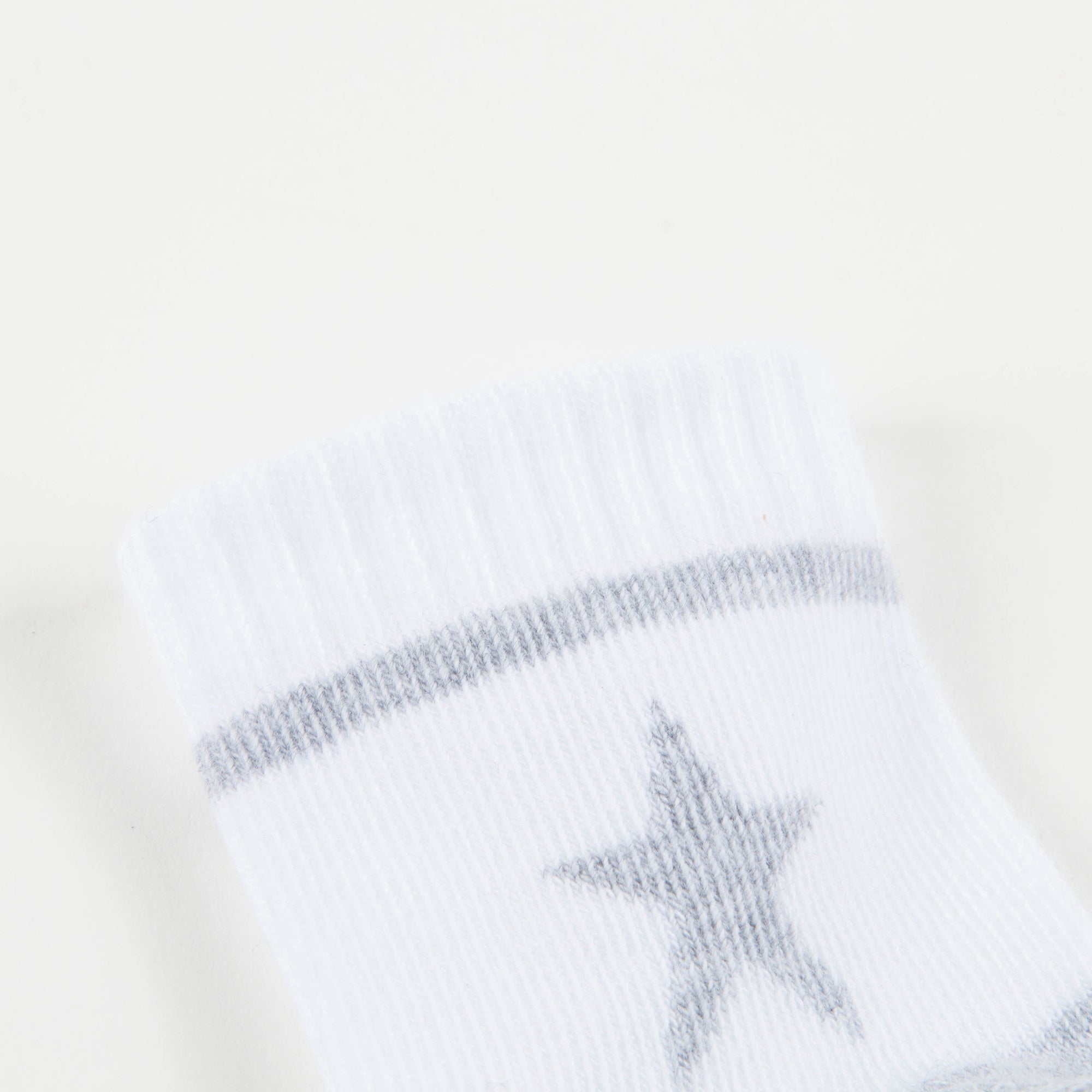 Girls & Boys Black & White Logo Cotton Socks（Two Pairs）