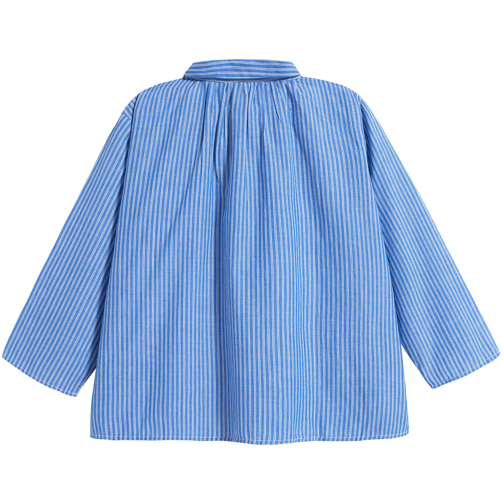 Boys Persian Blue Cotton Shirt