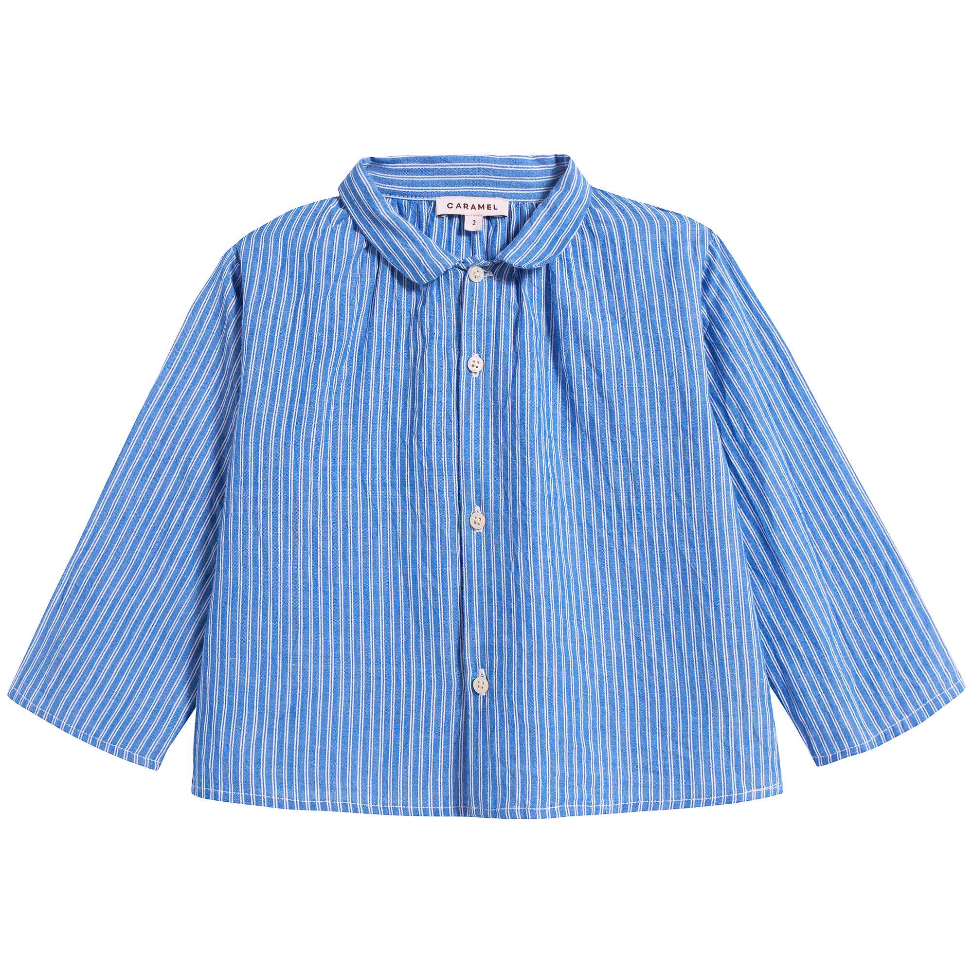 Baby Persian Blue Cotton Shirt