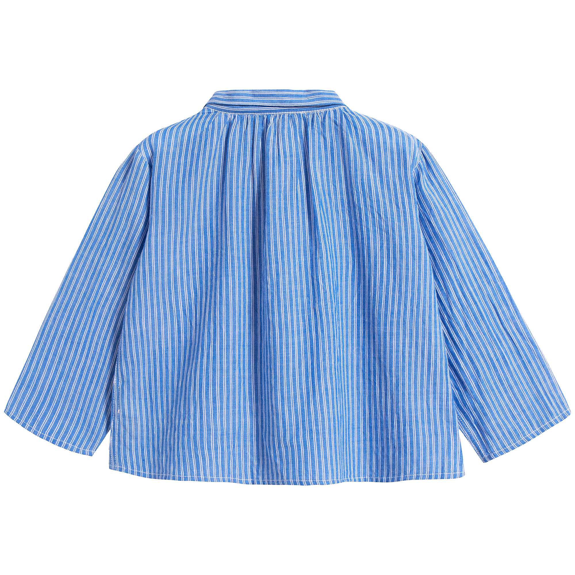 Baby Persian Blue Cotton Shirt