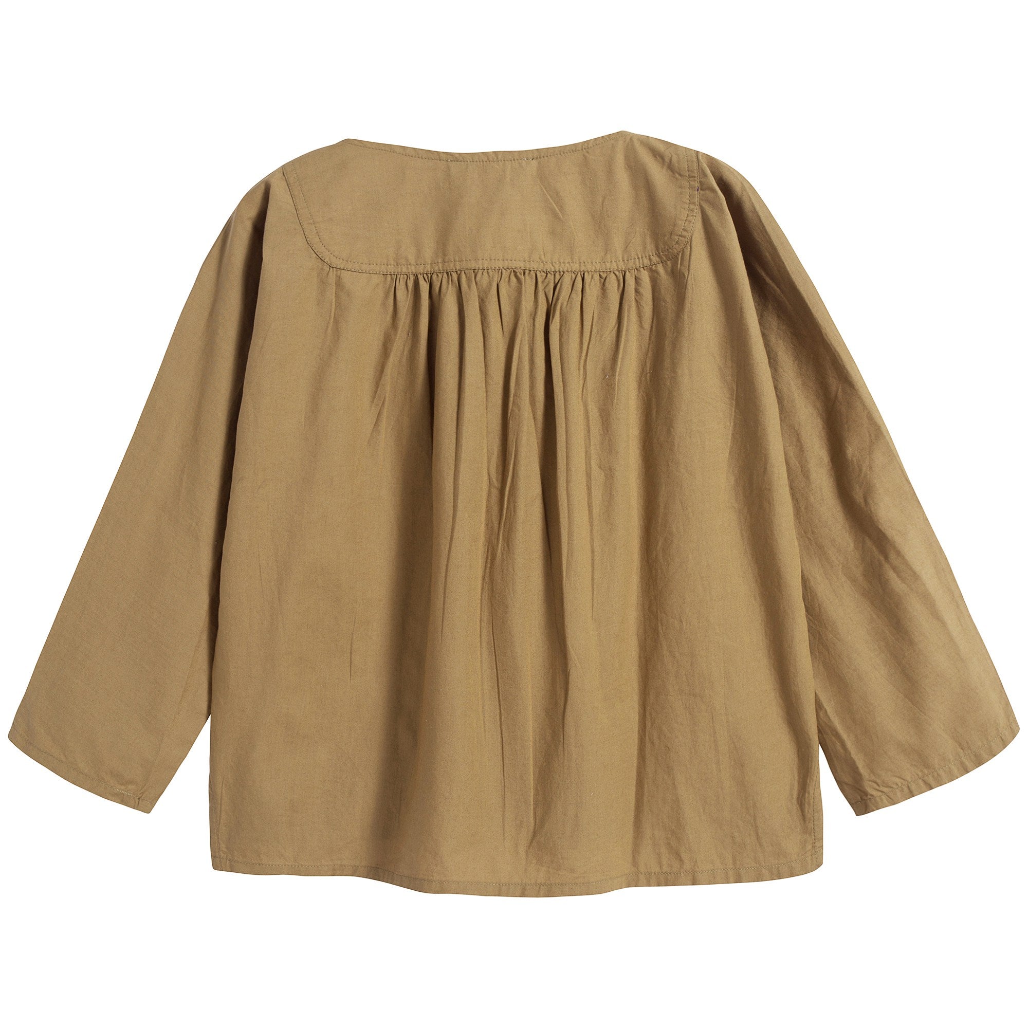 Baby Olive Cotton Tops