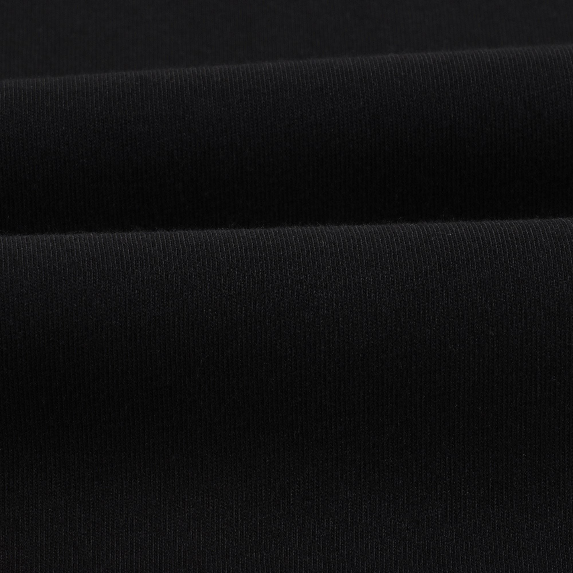 Girls Black Logo Cotton Dress