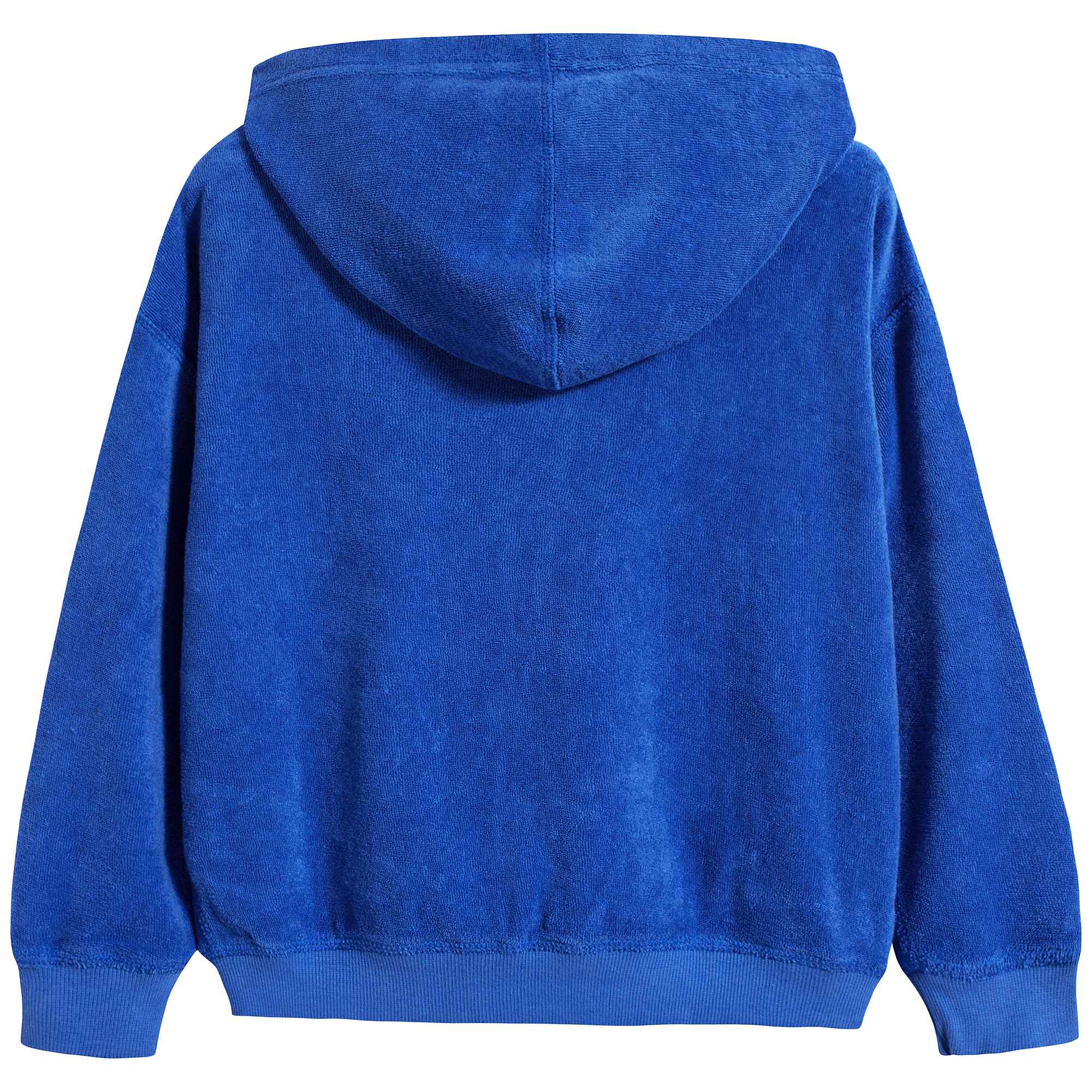 Boys Royal Blue Cotton Jacket