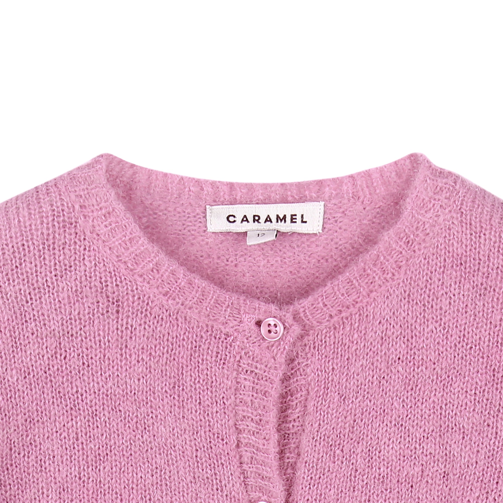 Baby Girls Pink Knitted Cardigan