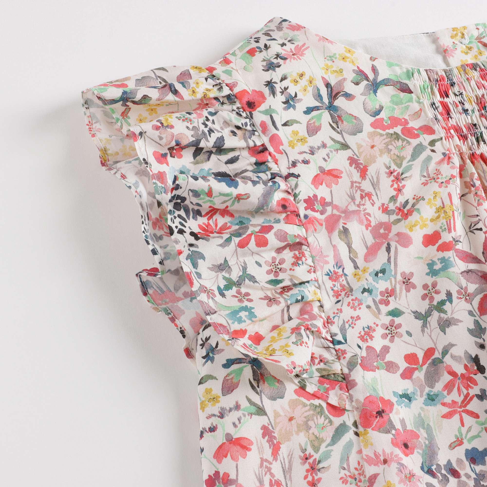 Girls Multicolor Cotton Dress