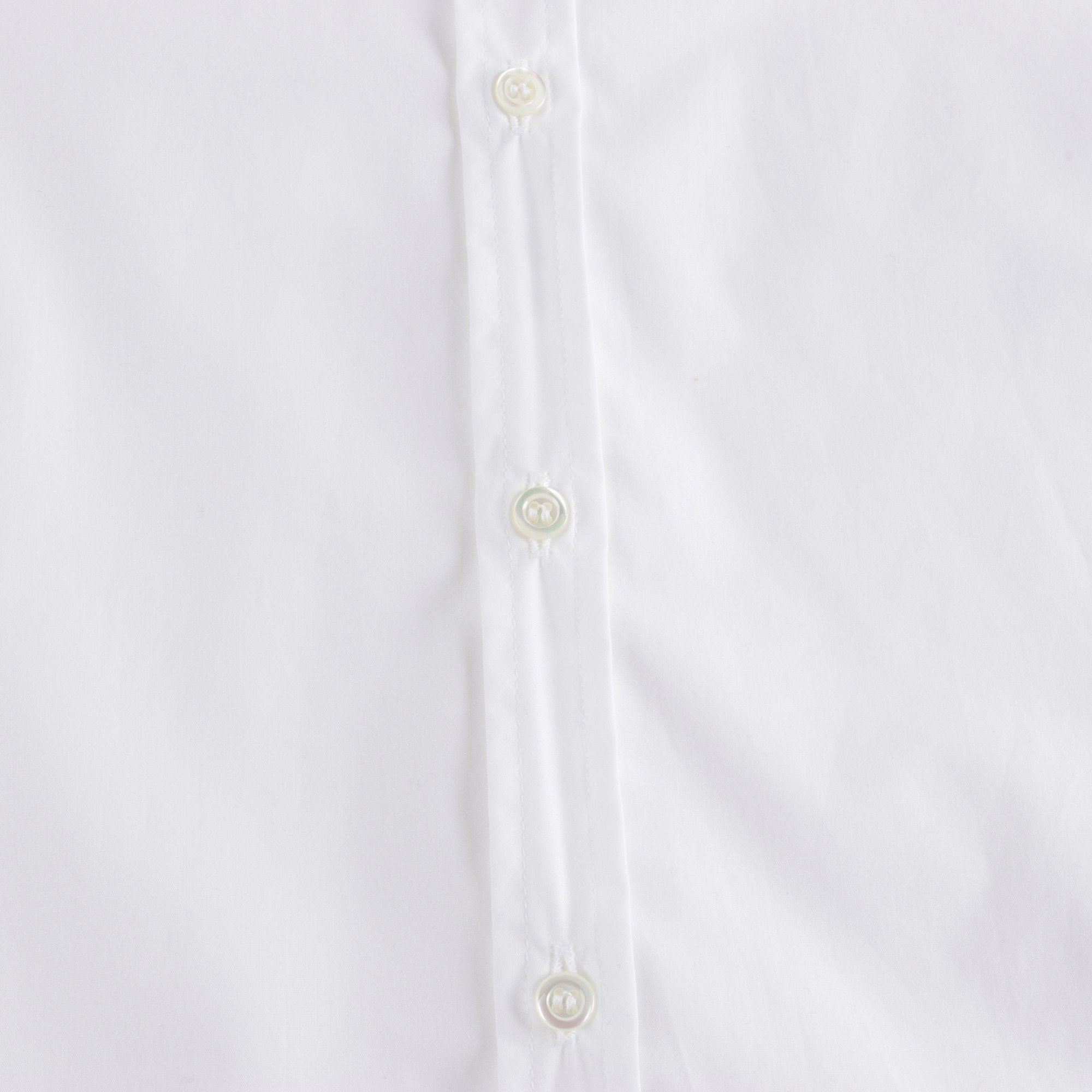 Boys White Cotton Shirt