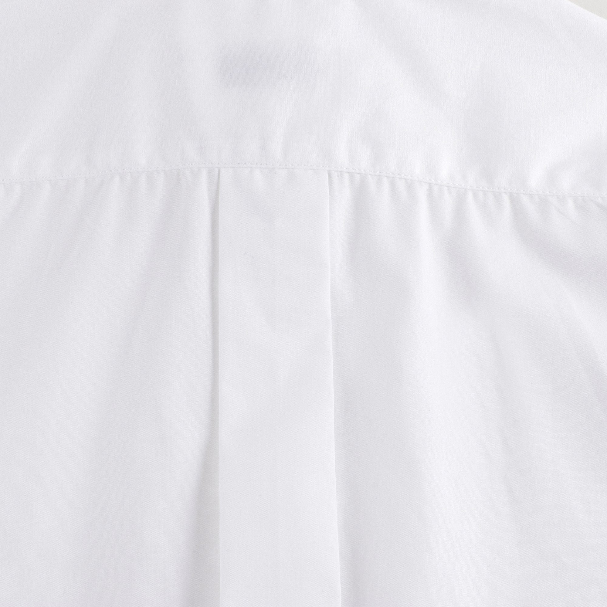 Boys White Cotton Shirt