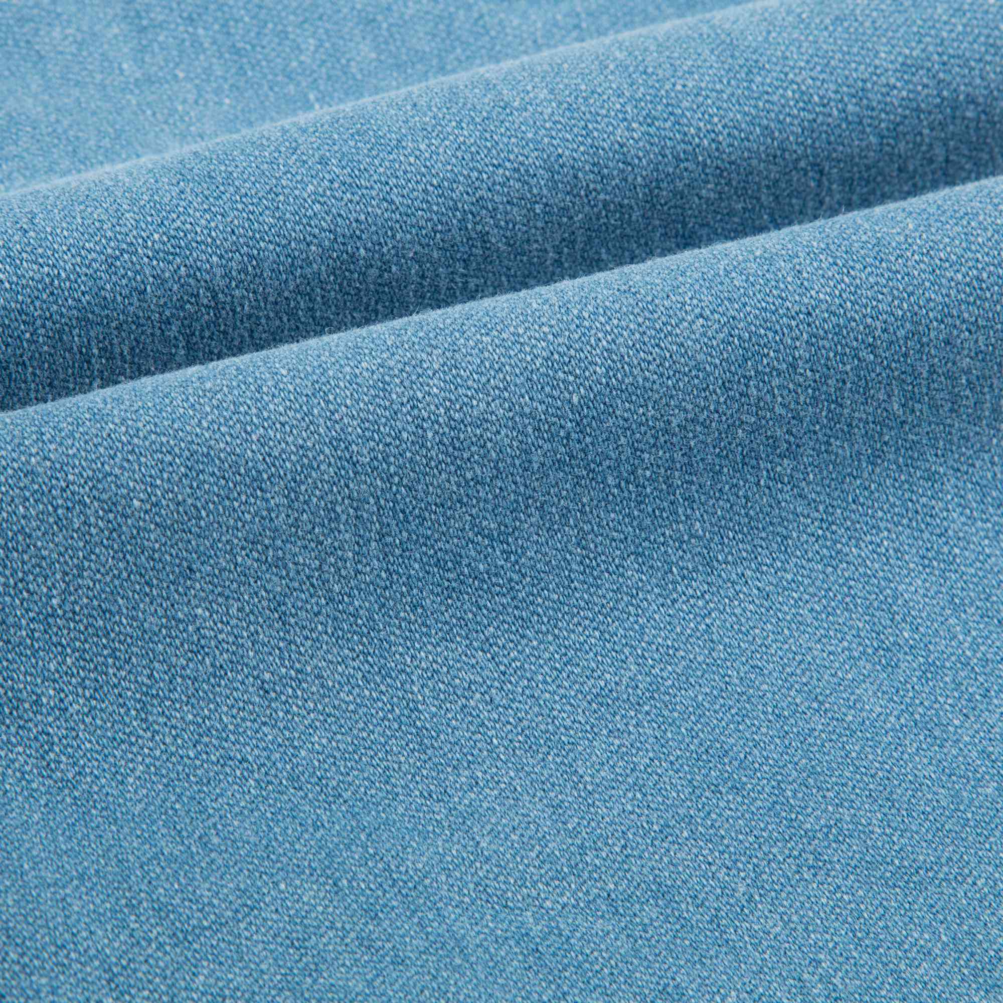 Girls & Boys Light Blue Cotton Trousers