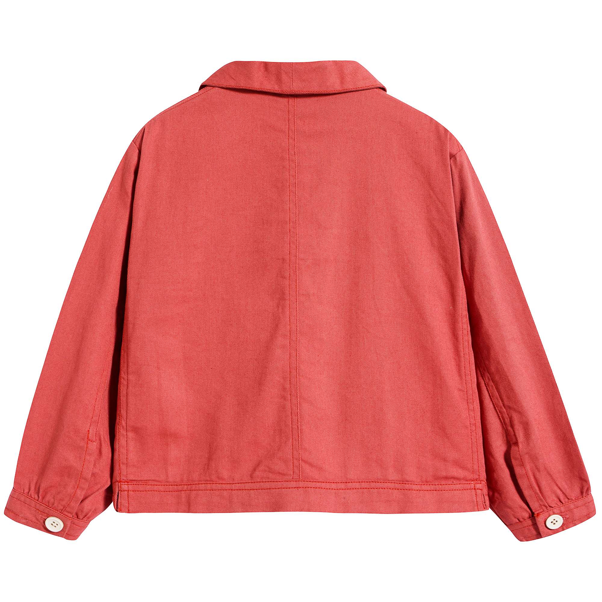 Boys Red Cotton Jacket