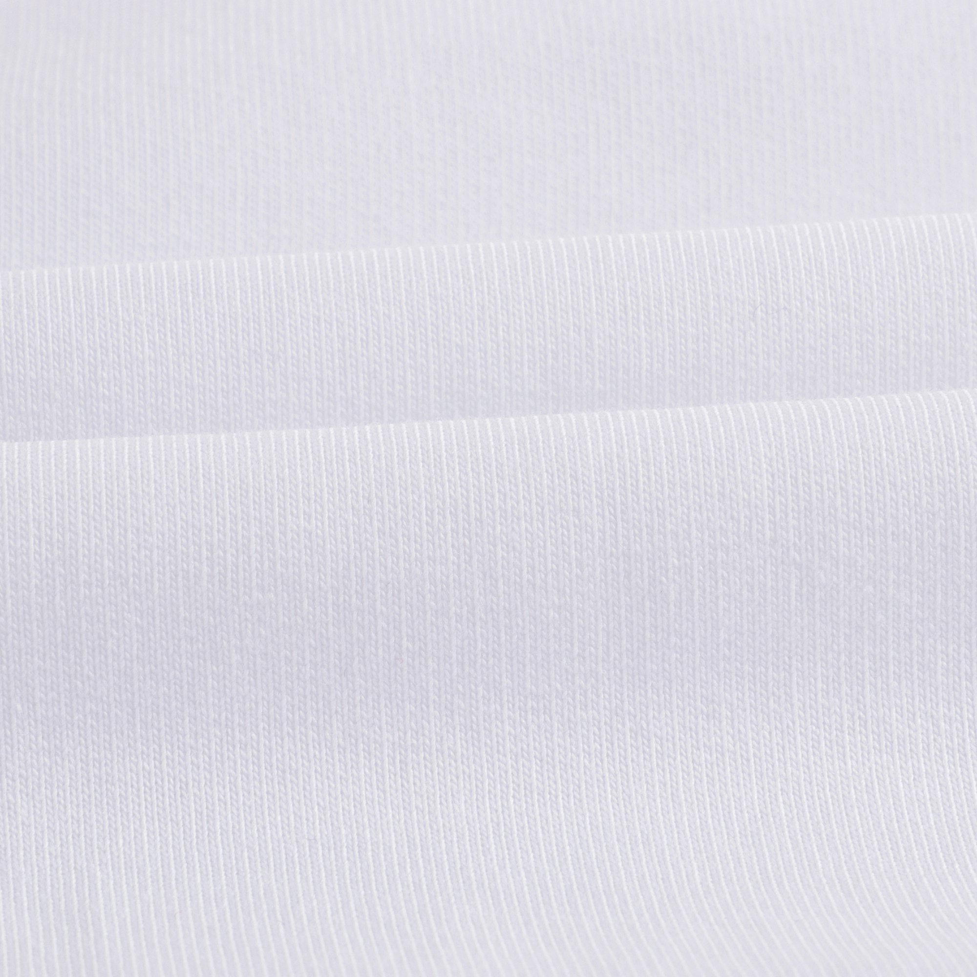 Girls White Print Cotton T-Shirt