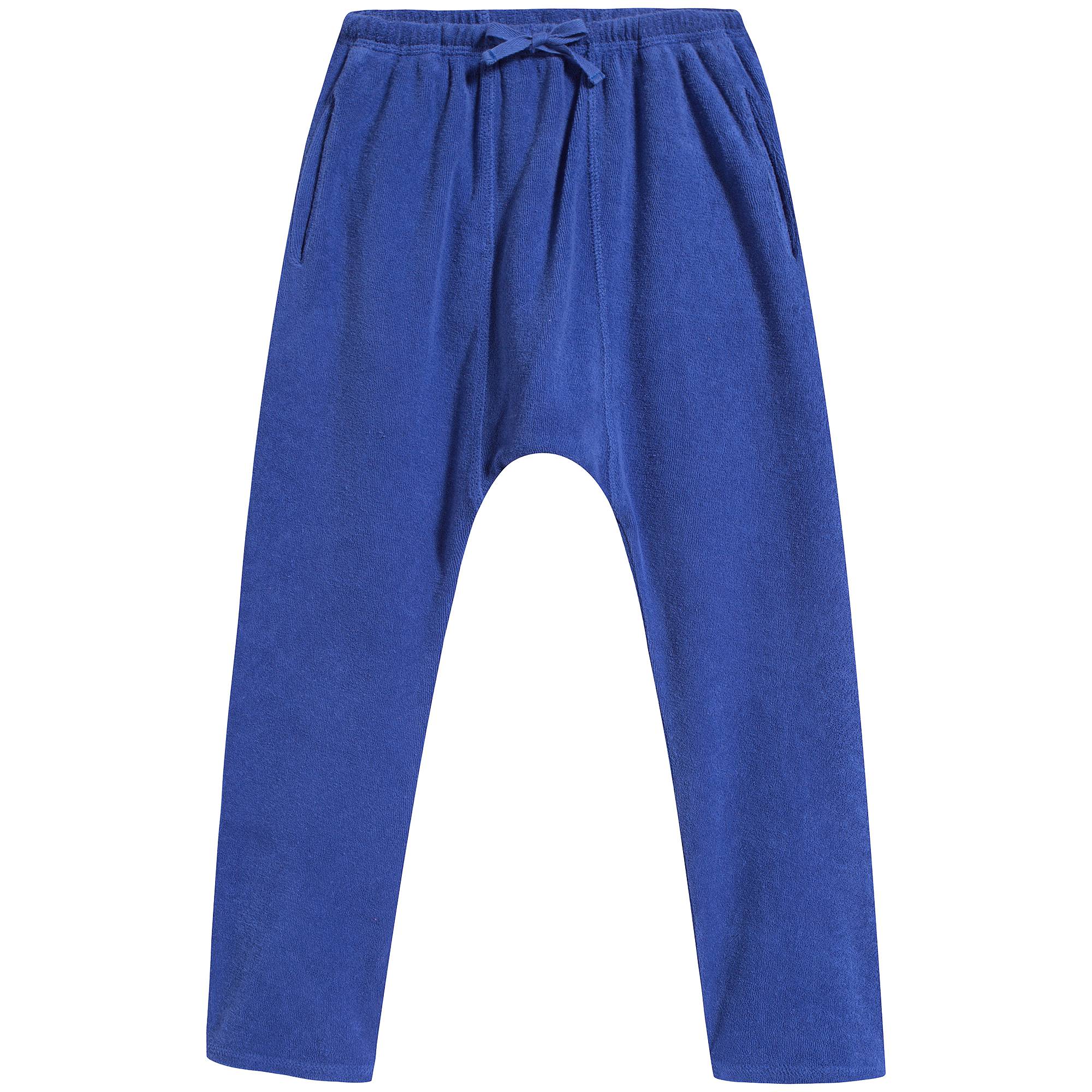 Boys Royal Blue Cotton Trousers