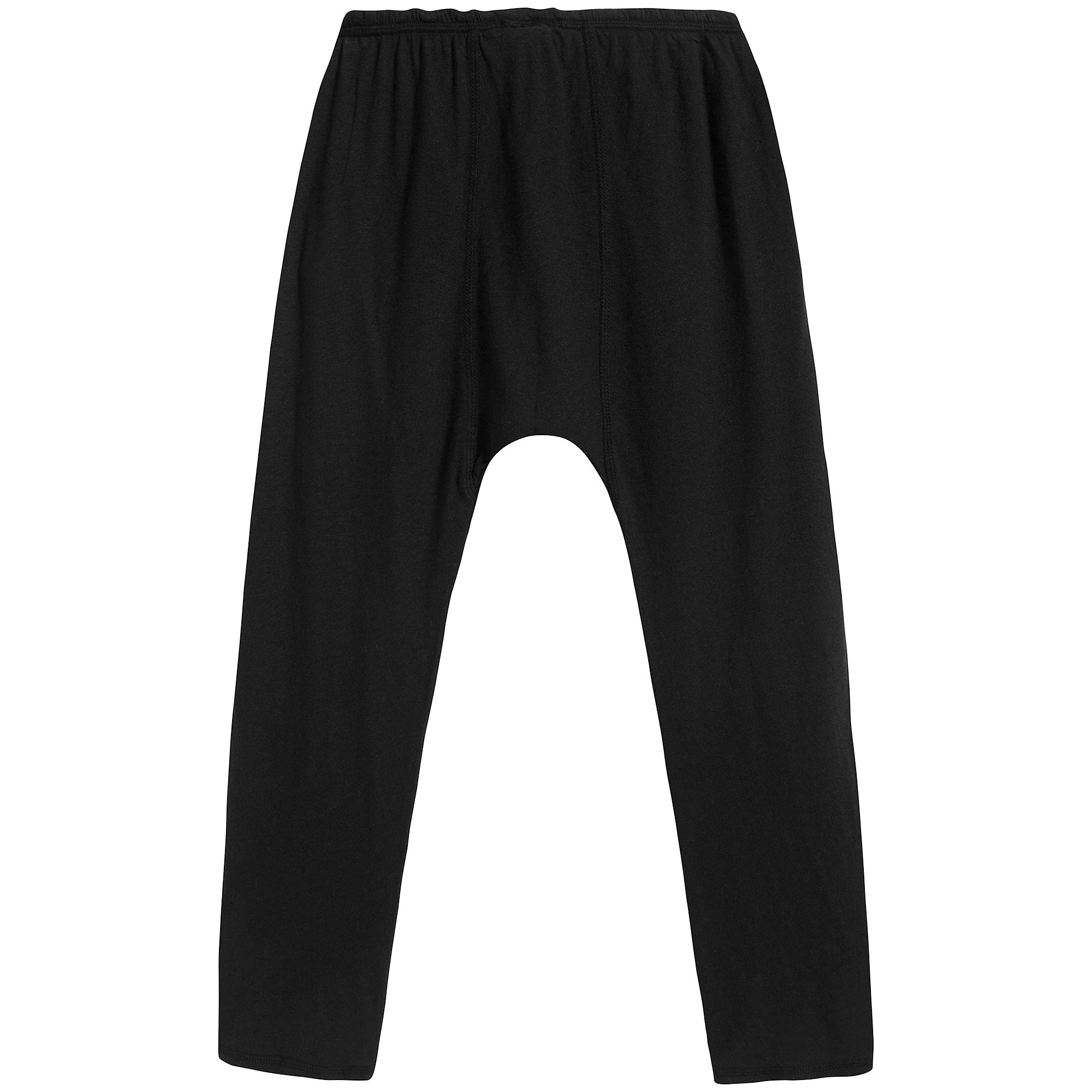 Boys Black Cotton Trousers