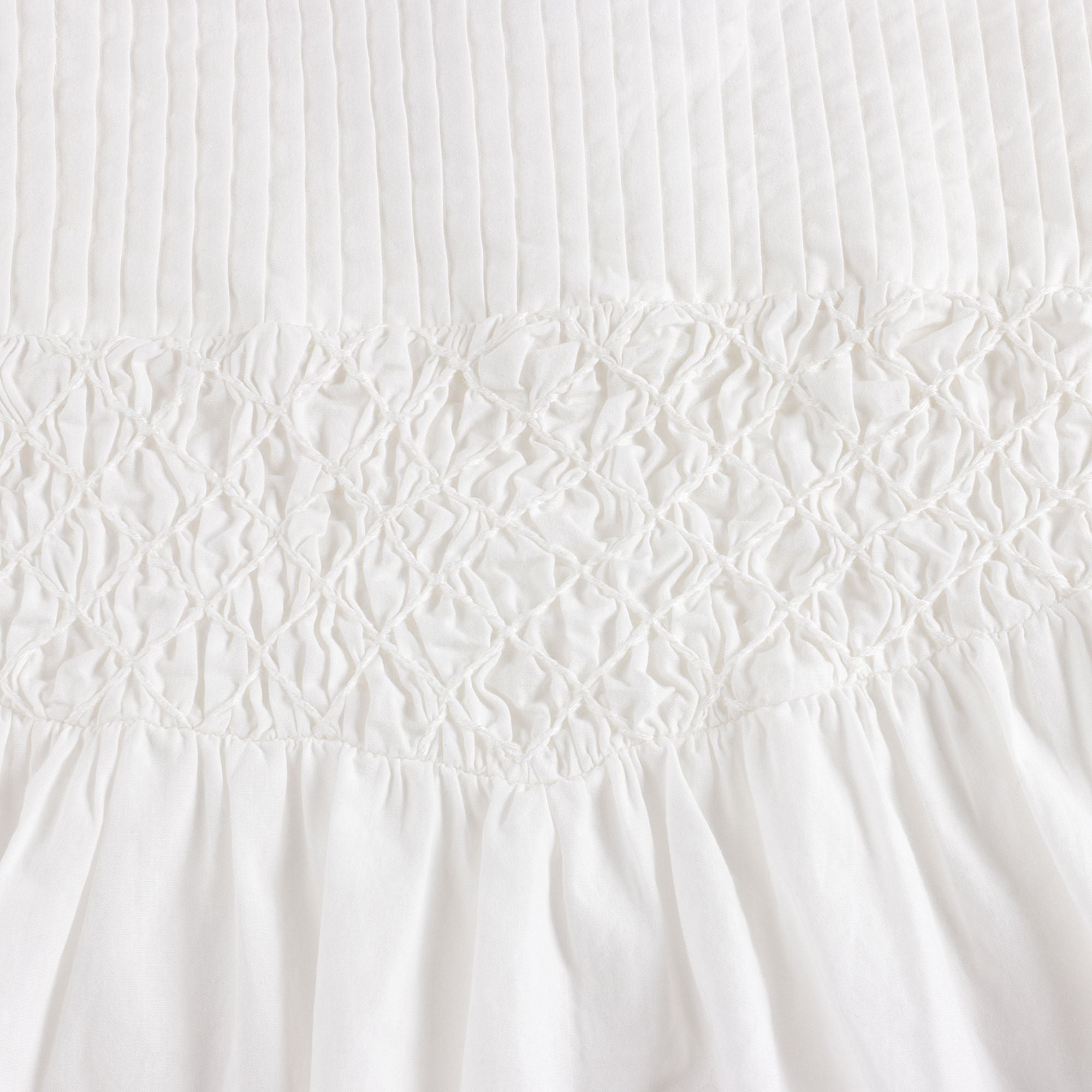 Girls White Cotton T-Shirt