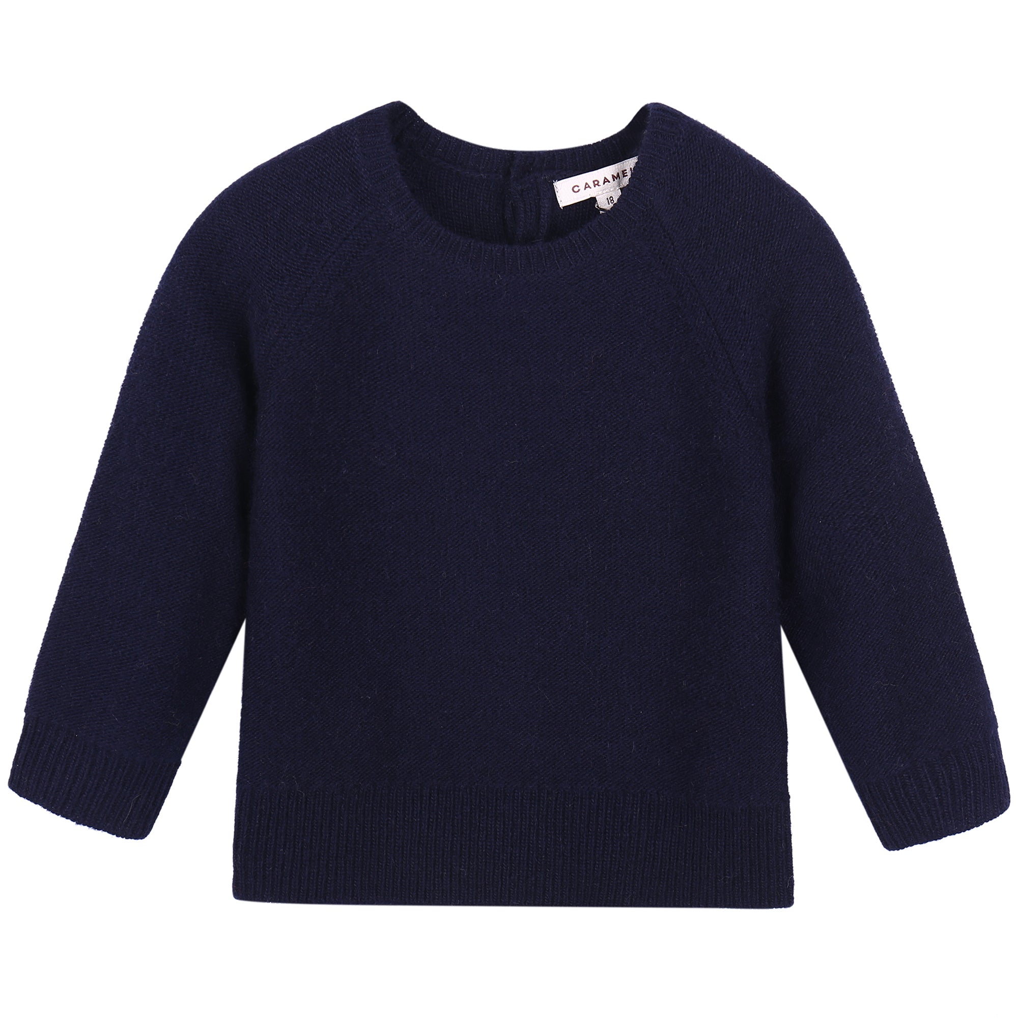 Baby Dark Blue Knitted Sweater