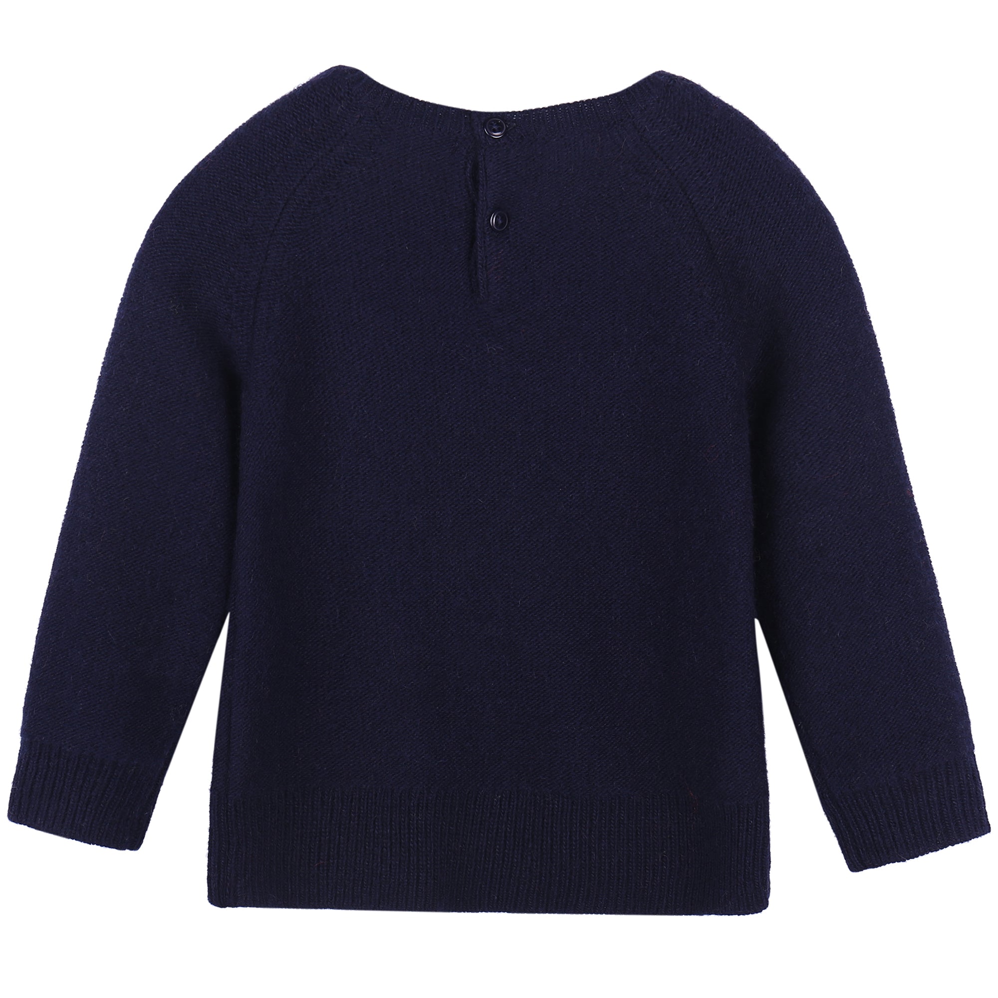 Baby Dark Blue Knitted Sweater