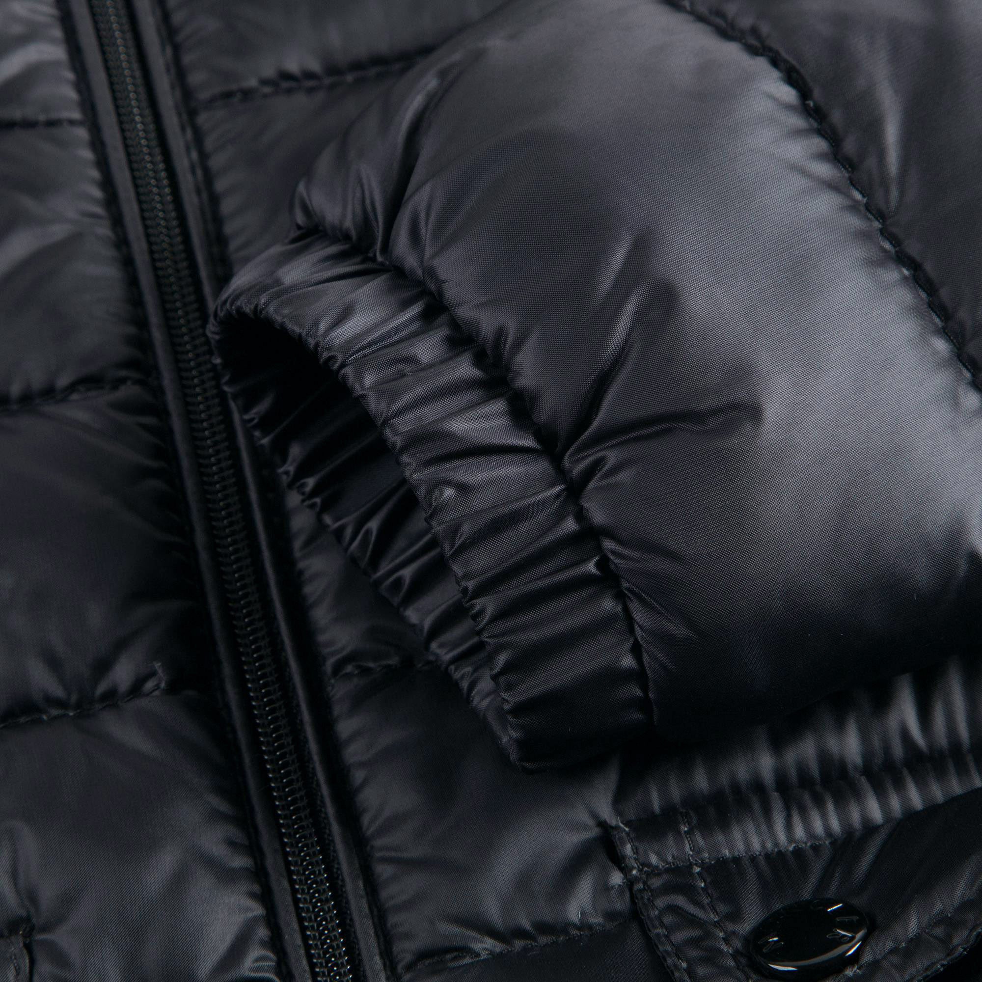 Girls Black 'Lans' Down Padded Jacket