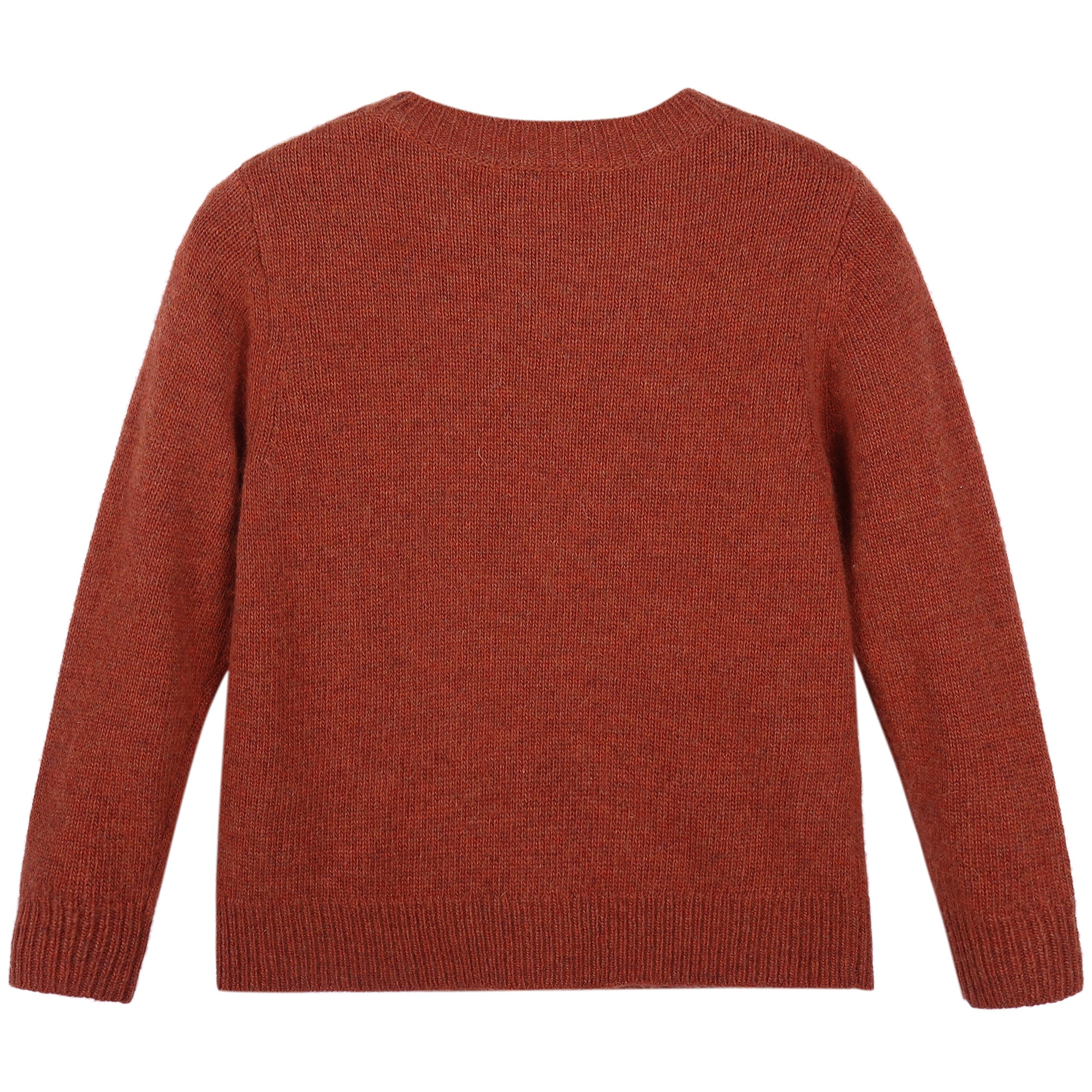 Girls Red Knitted Cardigan