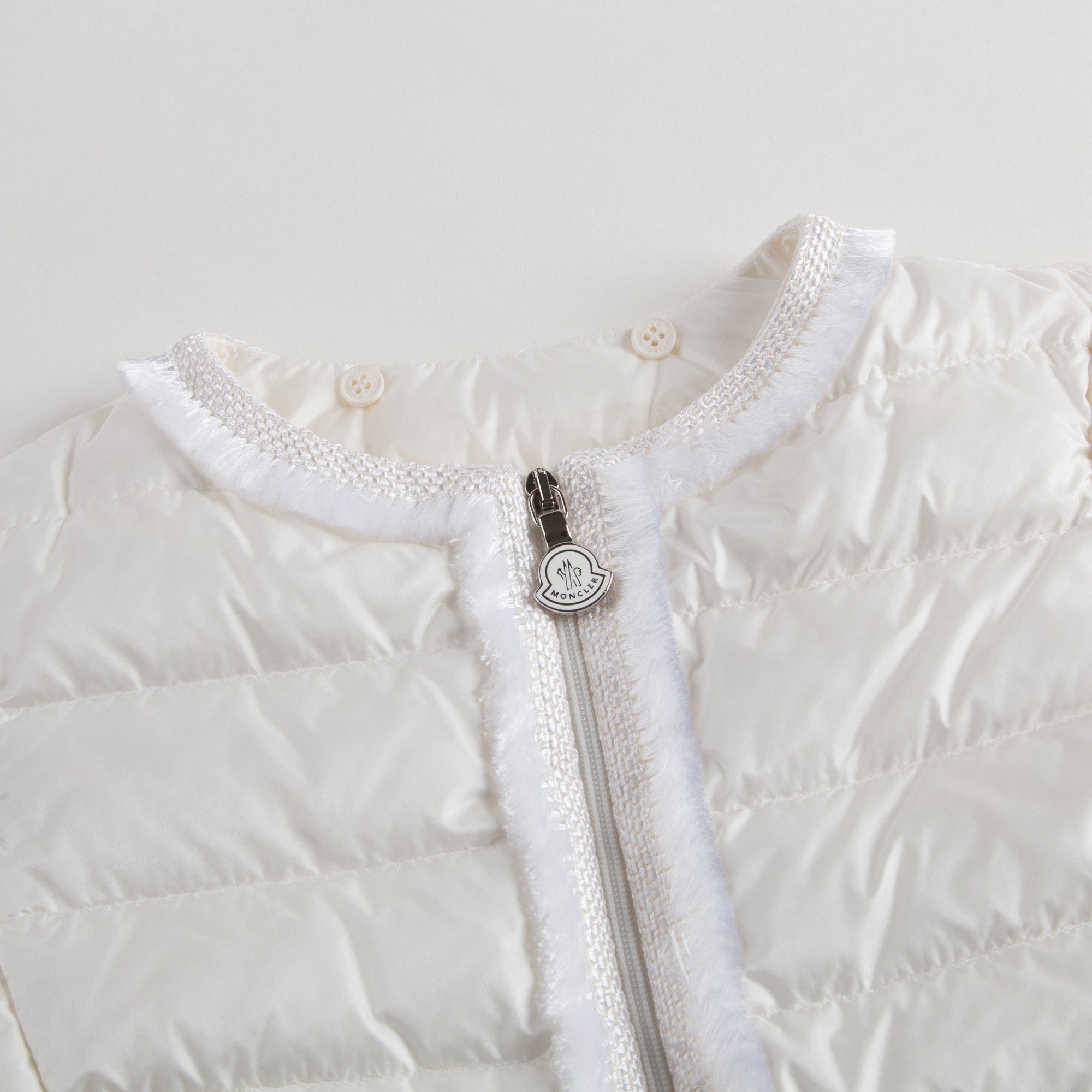 Girls White "Kamaria"Down Padded Jacket