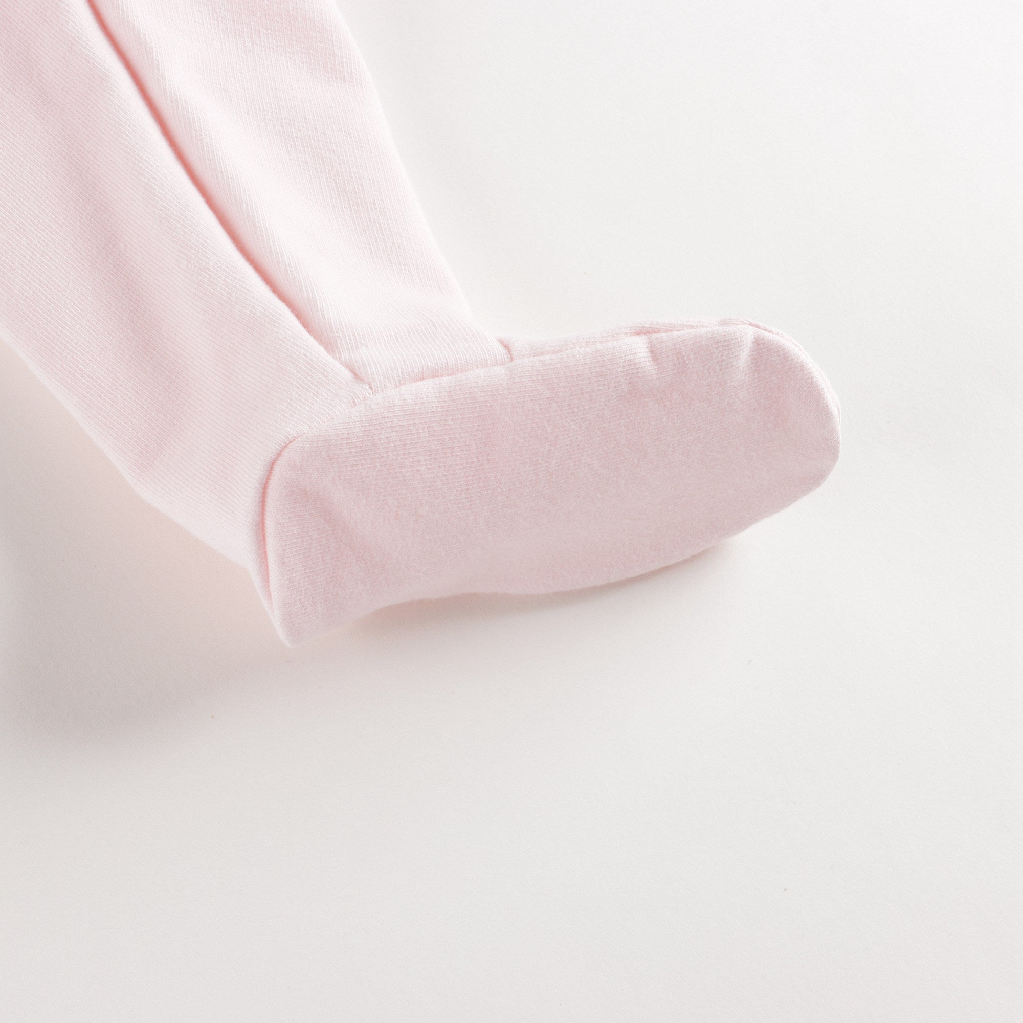 Baby Girls Pink Cotton Babysuit Set