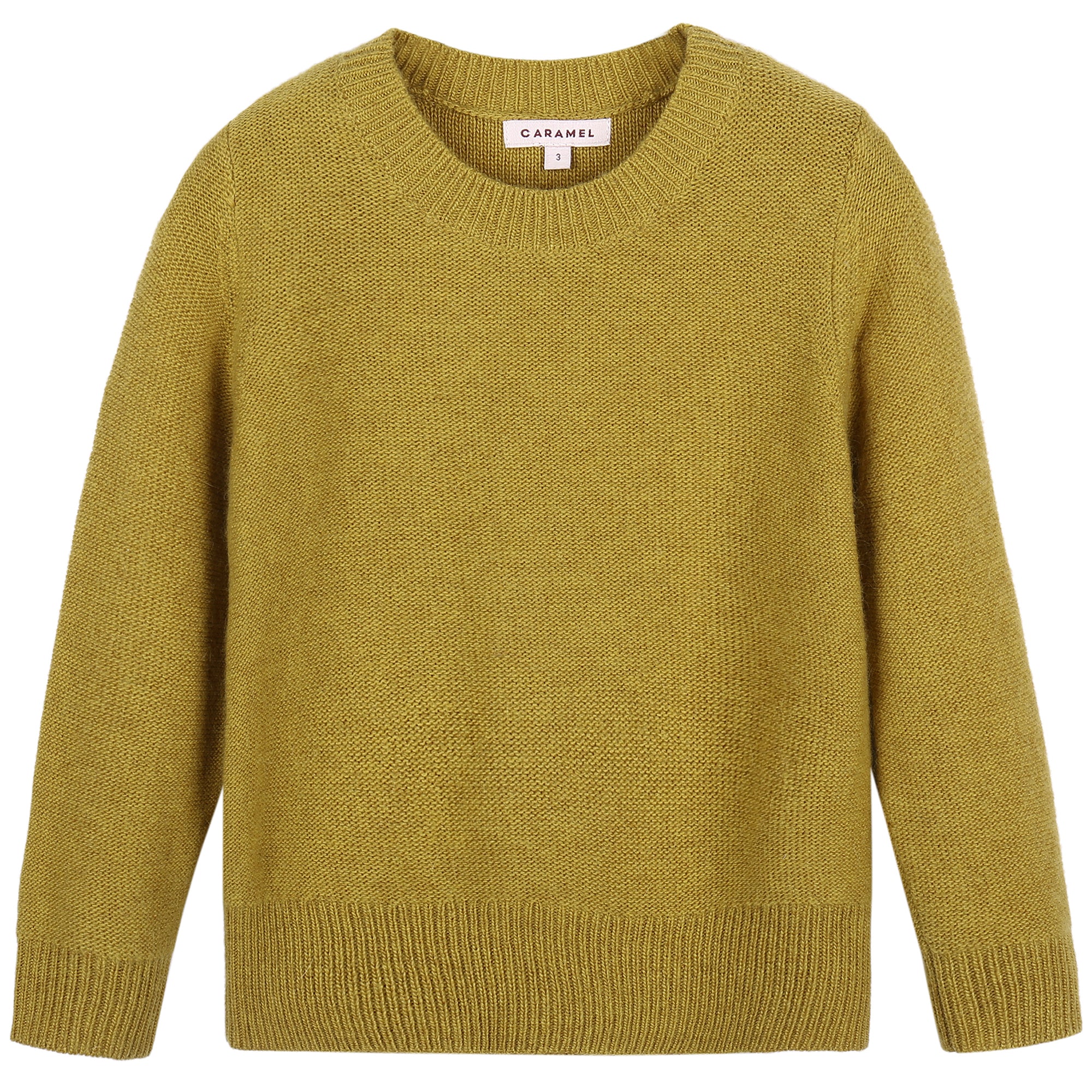 Boys & Girls Yellow Knitted Sweater