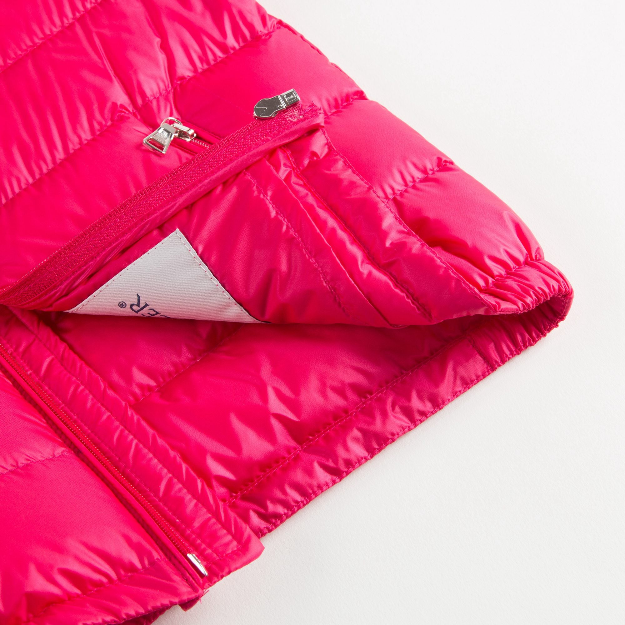 Baby Girls Dark Pink 'Acorus' Down Padded Jacket