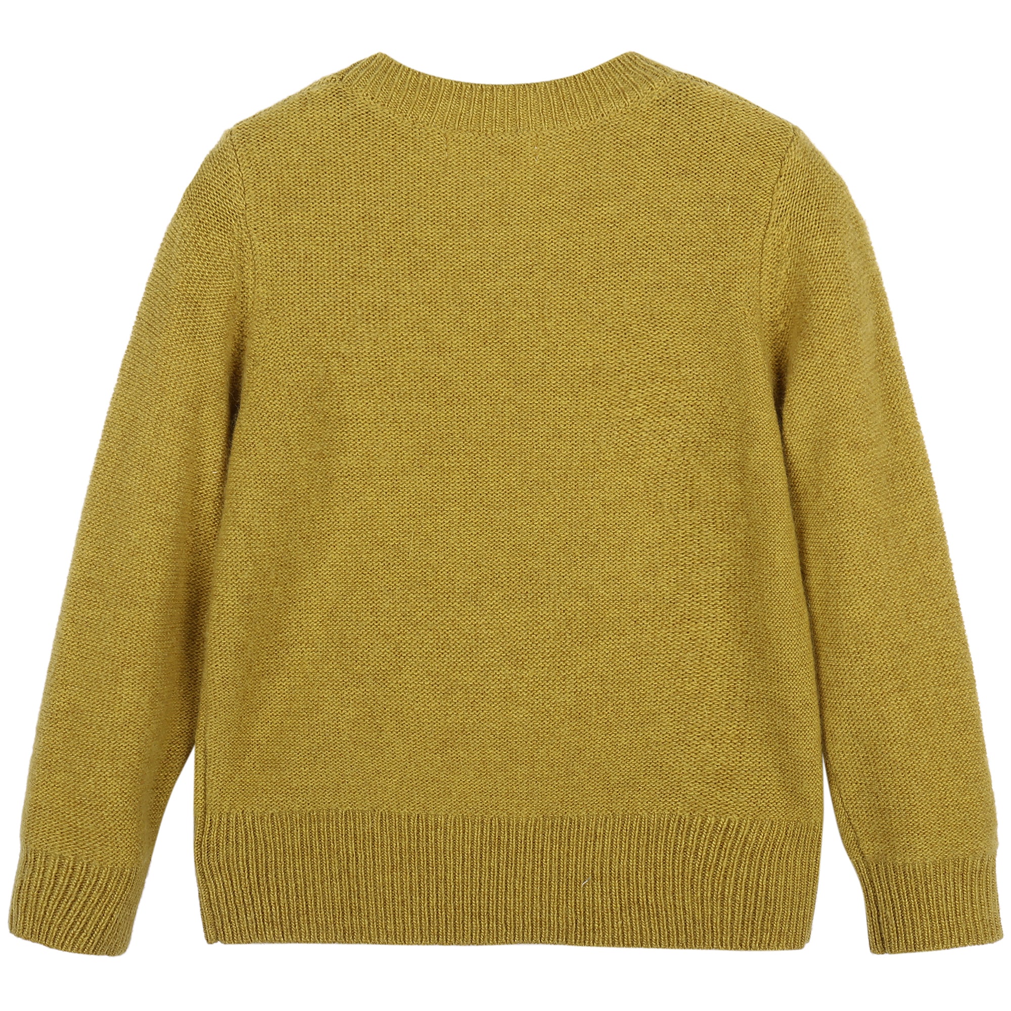 Boys & Girls Yellow Knitted Sweater