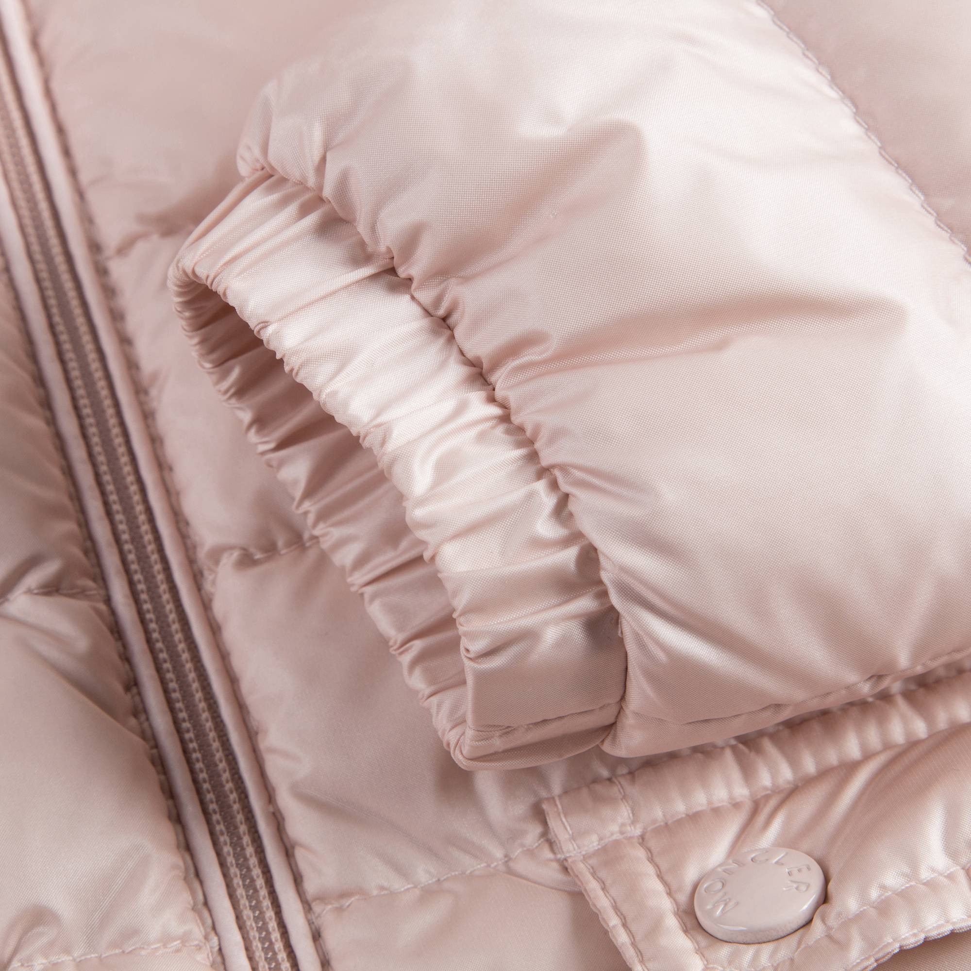 Girls Pink 'Lans' Down Padded Jacket