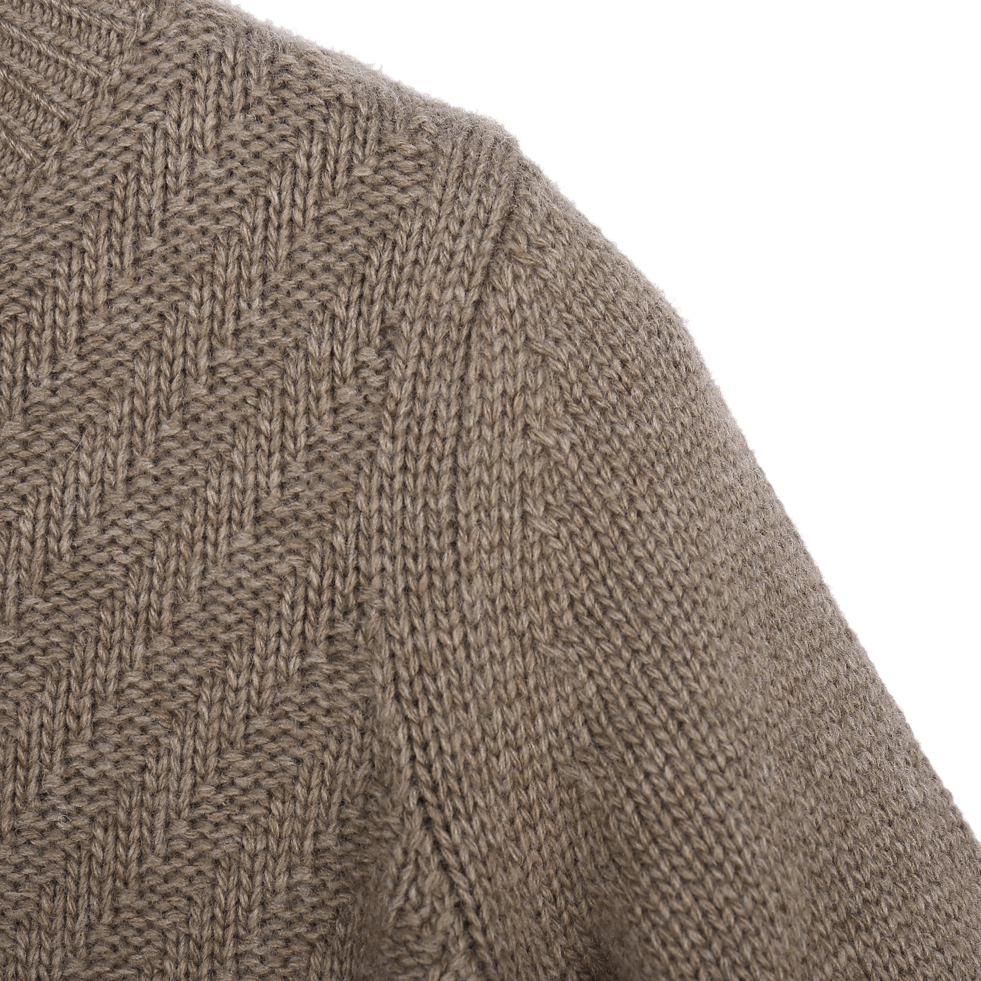 Baby Light Chocolate Knitted Sweater