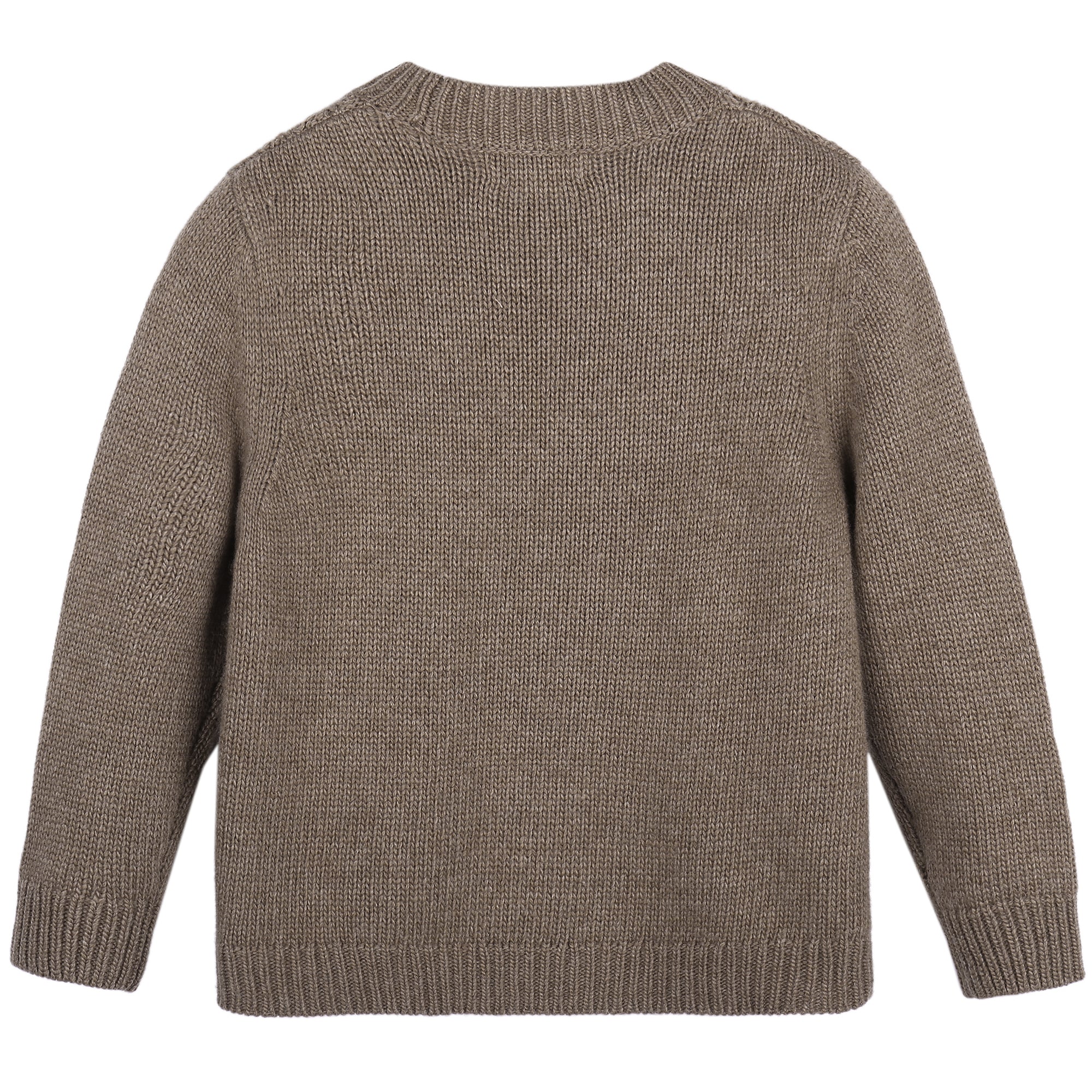 Baby Light Chocolate Knitted Sweater