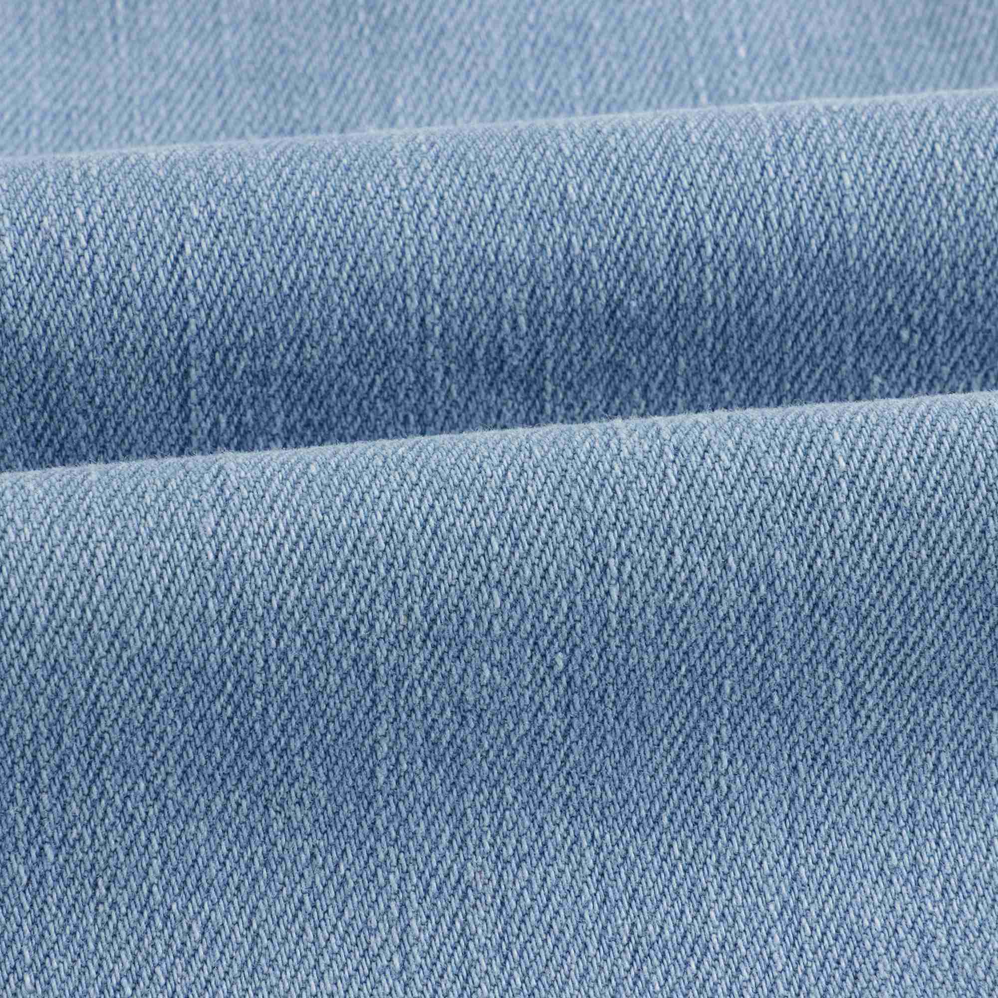 Girls Light Blue Cotton Trousers