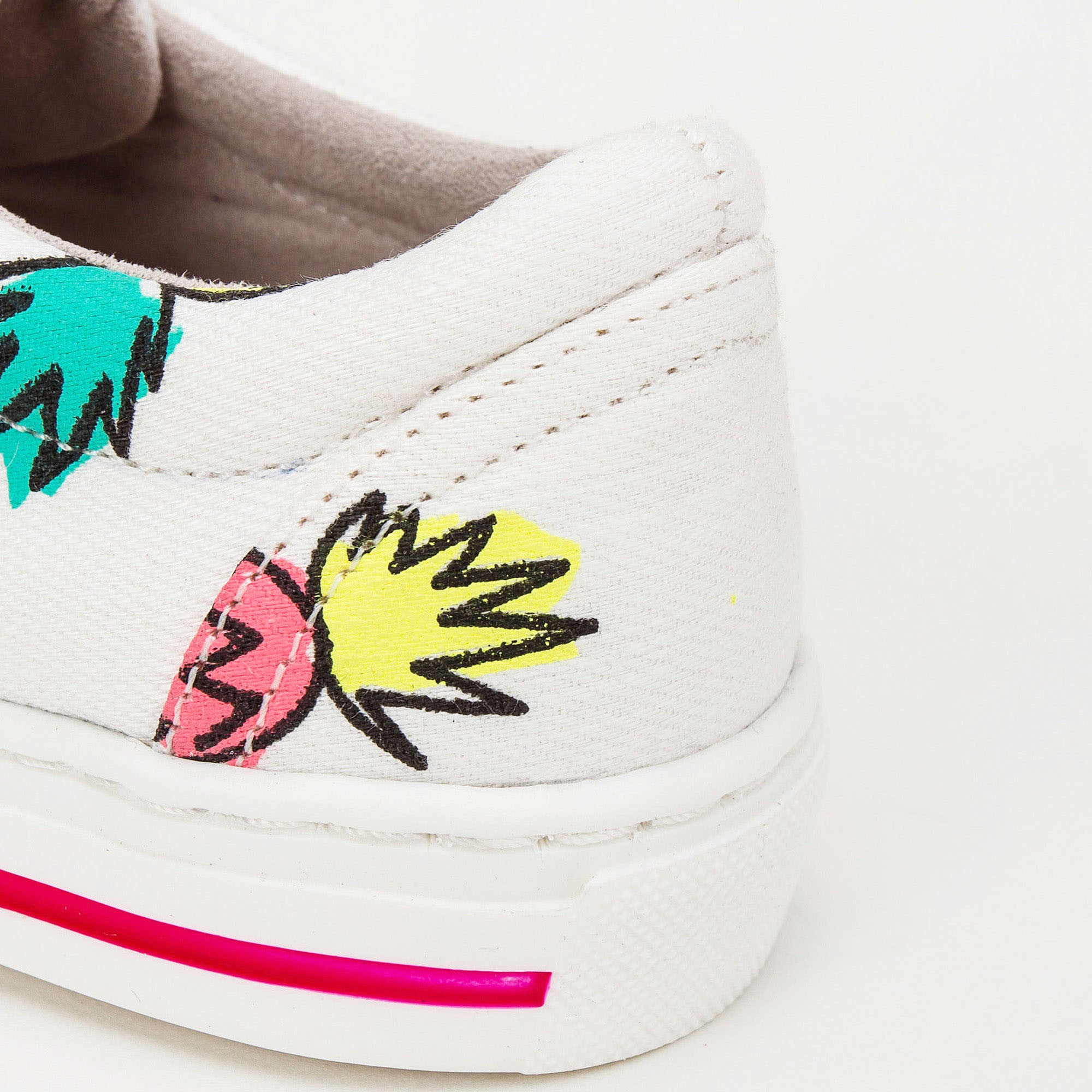 Boys & Girls Pineapple Print Rooster Shoes