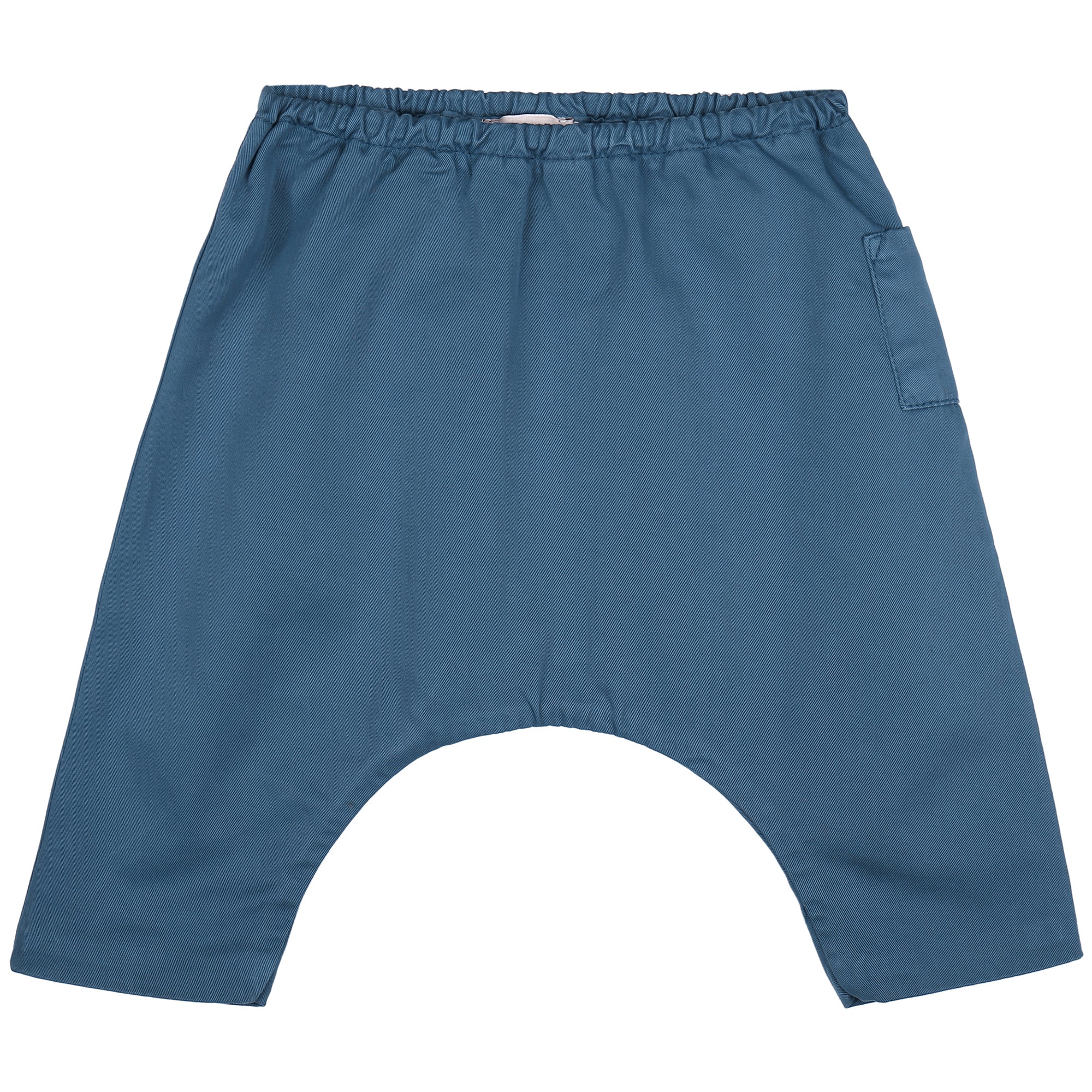 Baby Boys Blue Woven Trousers