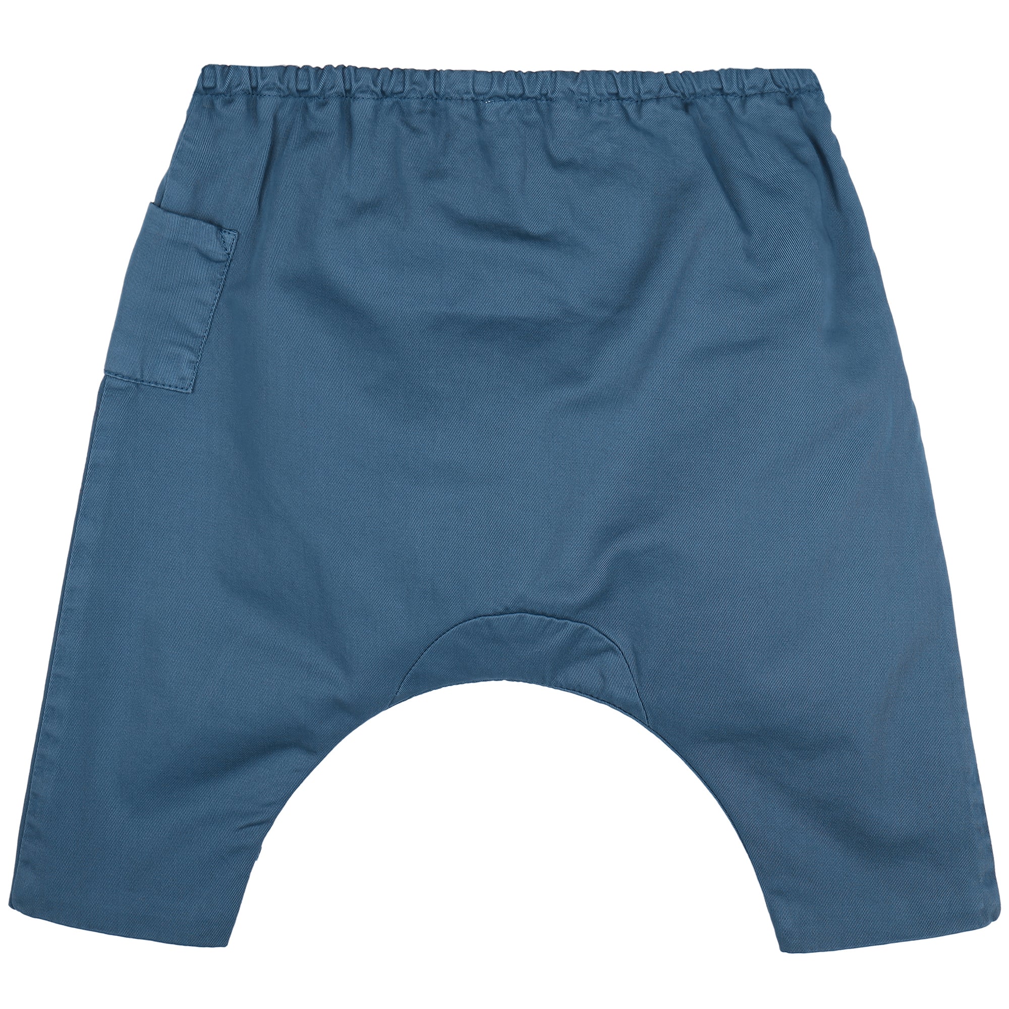 Baby Boys Blue Woven Trousers