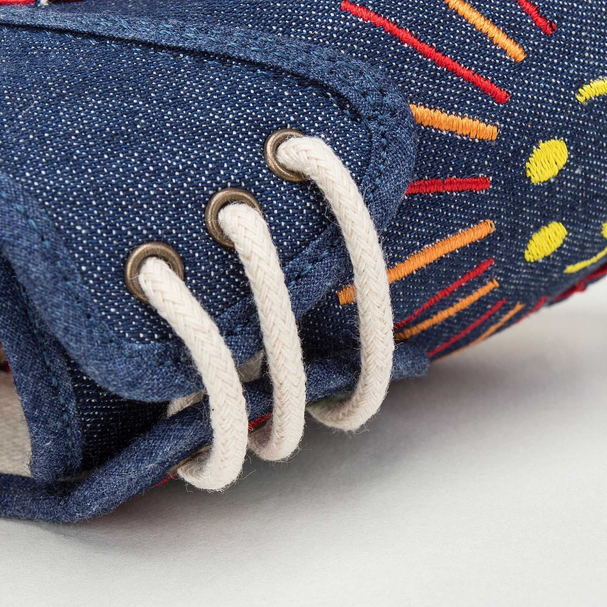 Baby Boys Rainbow Embroidered Rae Espadrilles