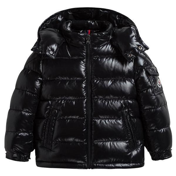 Boys Black "NEW_MAYA" Padded Down Jacket