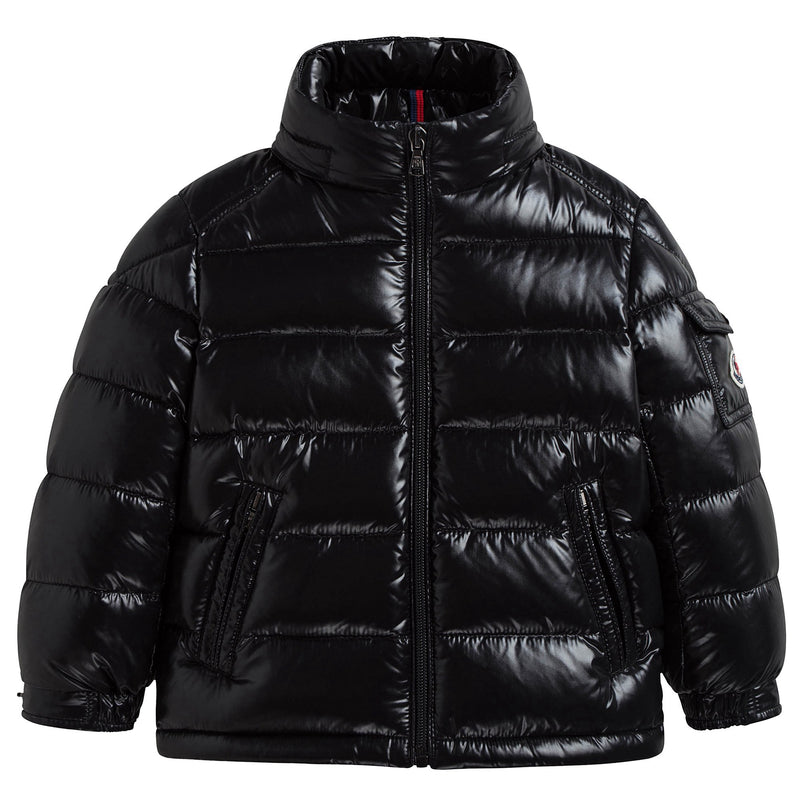 Boys Black "New Maya" Down Padded Jacket