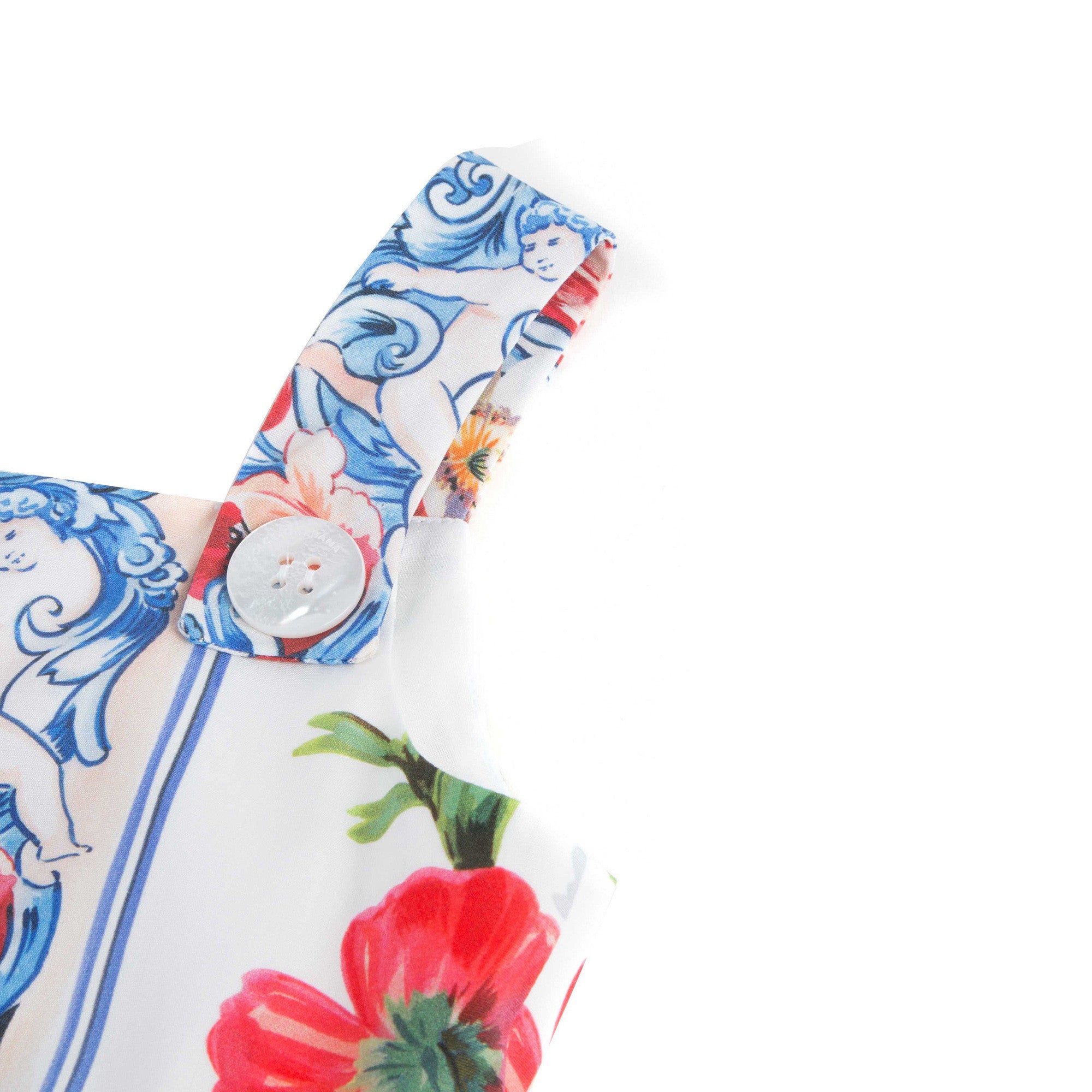 Girls 'Caltagirone' Cotton Dress