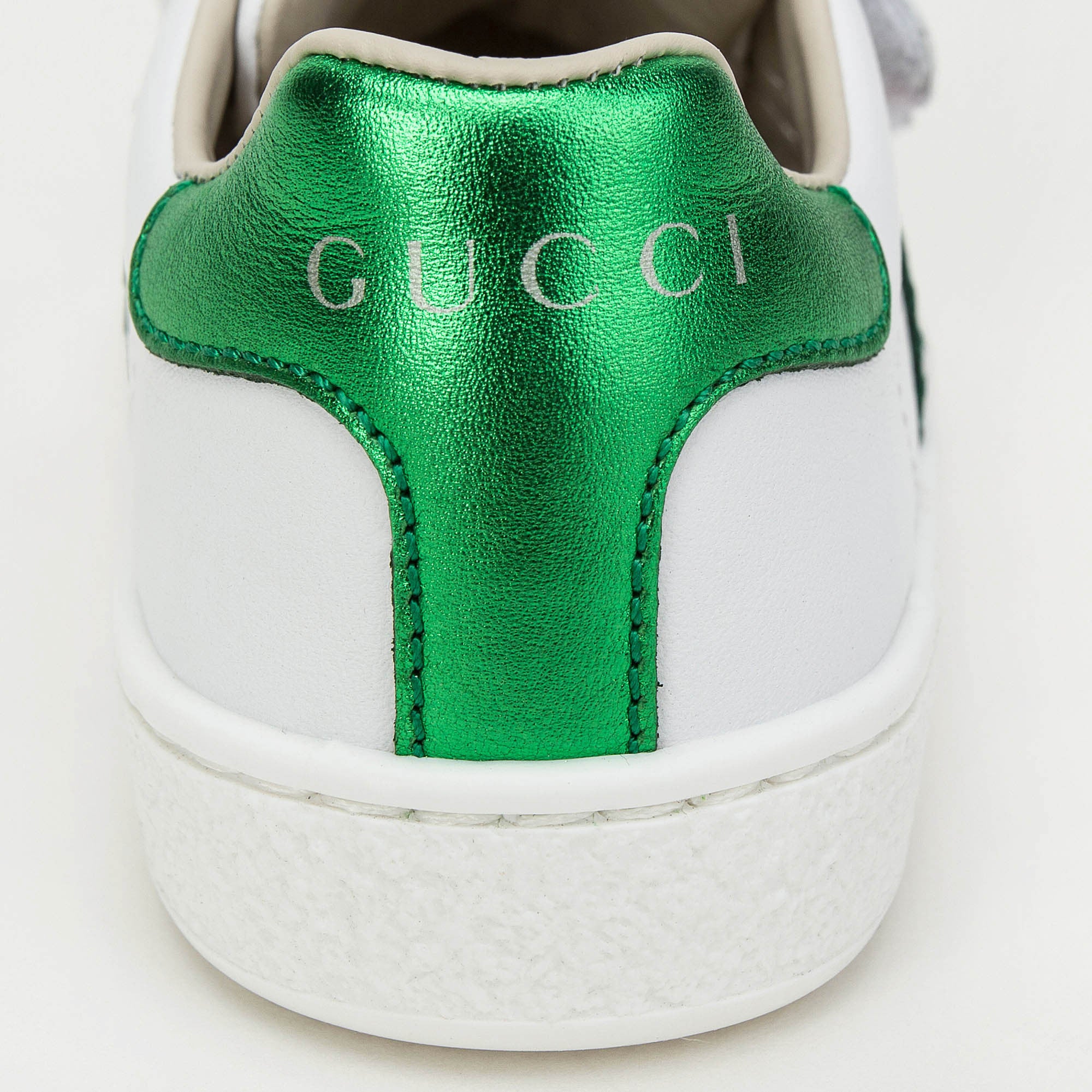 Baby White Velcro Leather Board Shoes