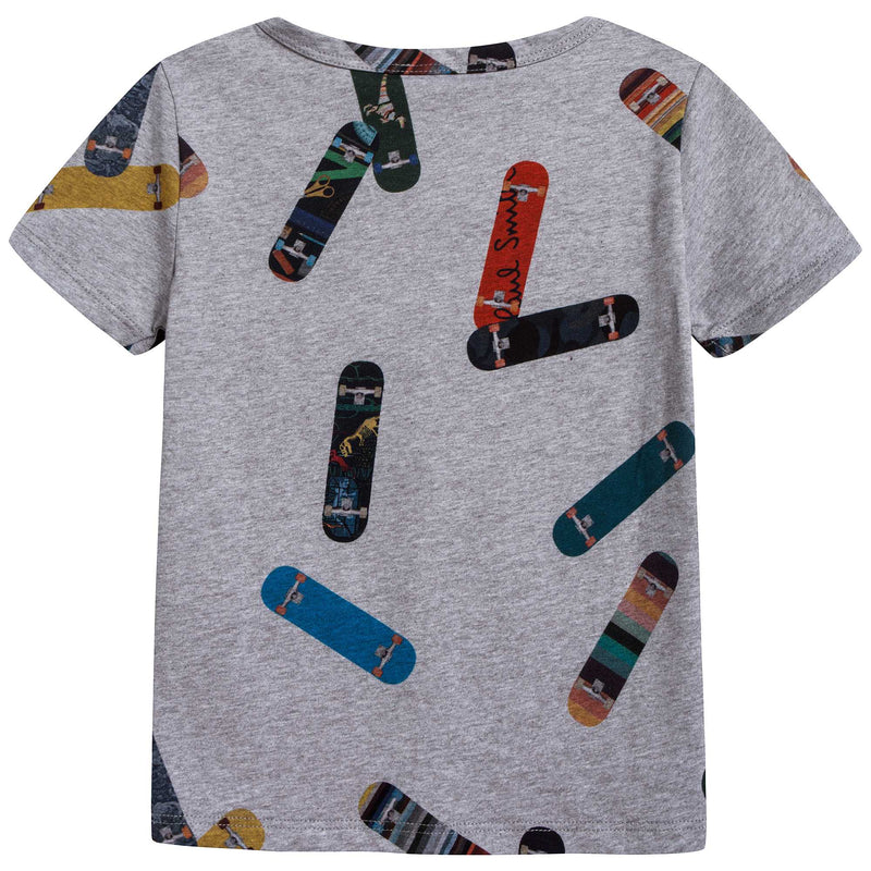Boys Marl Boys Cotton T-shirt