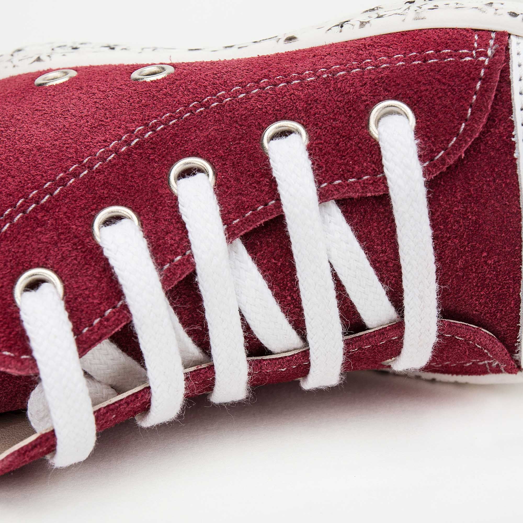 Girls Red High Top Mooring Rope Shoes