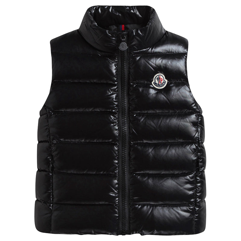 Girls Black 'Ghany' Down Gilet