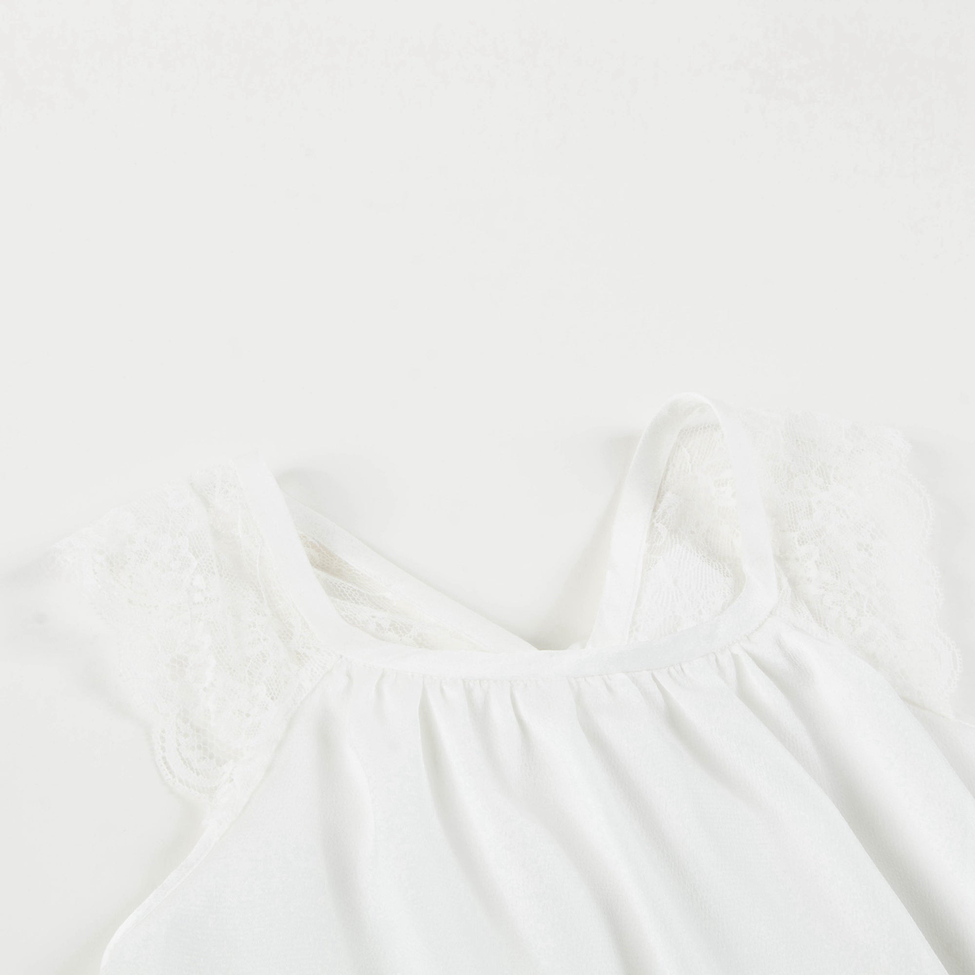 Girls White Tank Tops