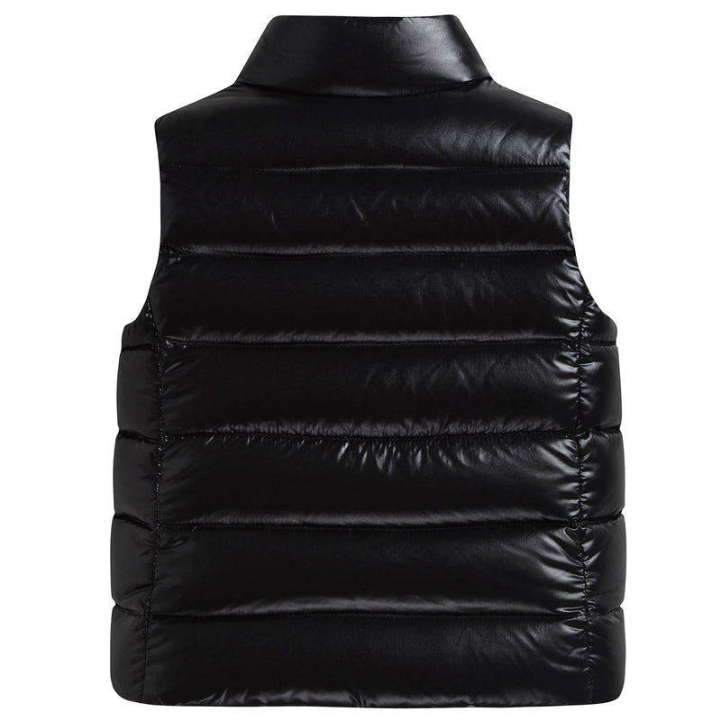 Girls Black 'Ghany' Down Gilet