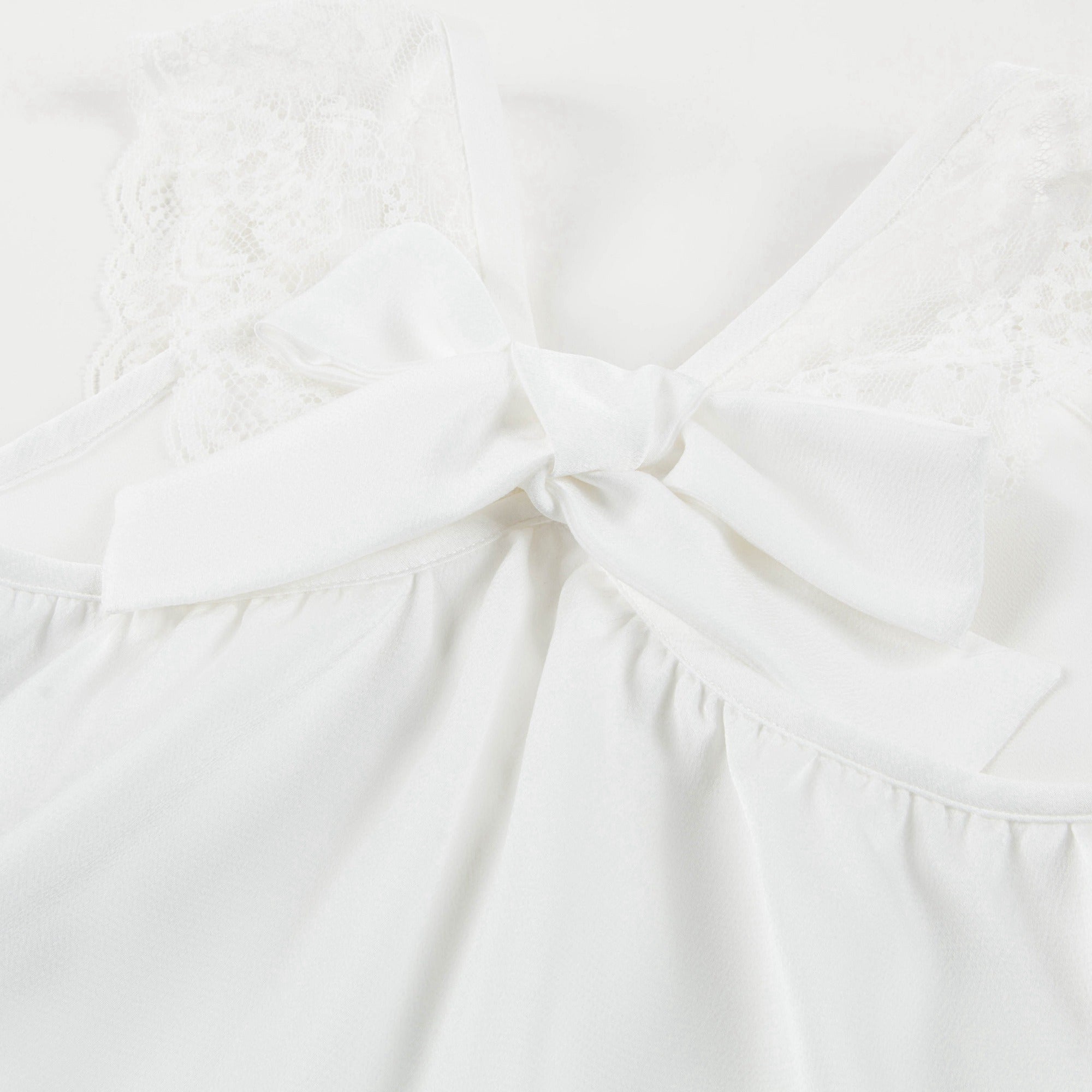 Girls White Tank Tops