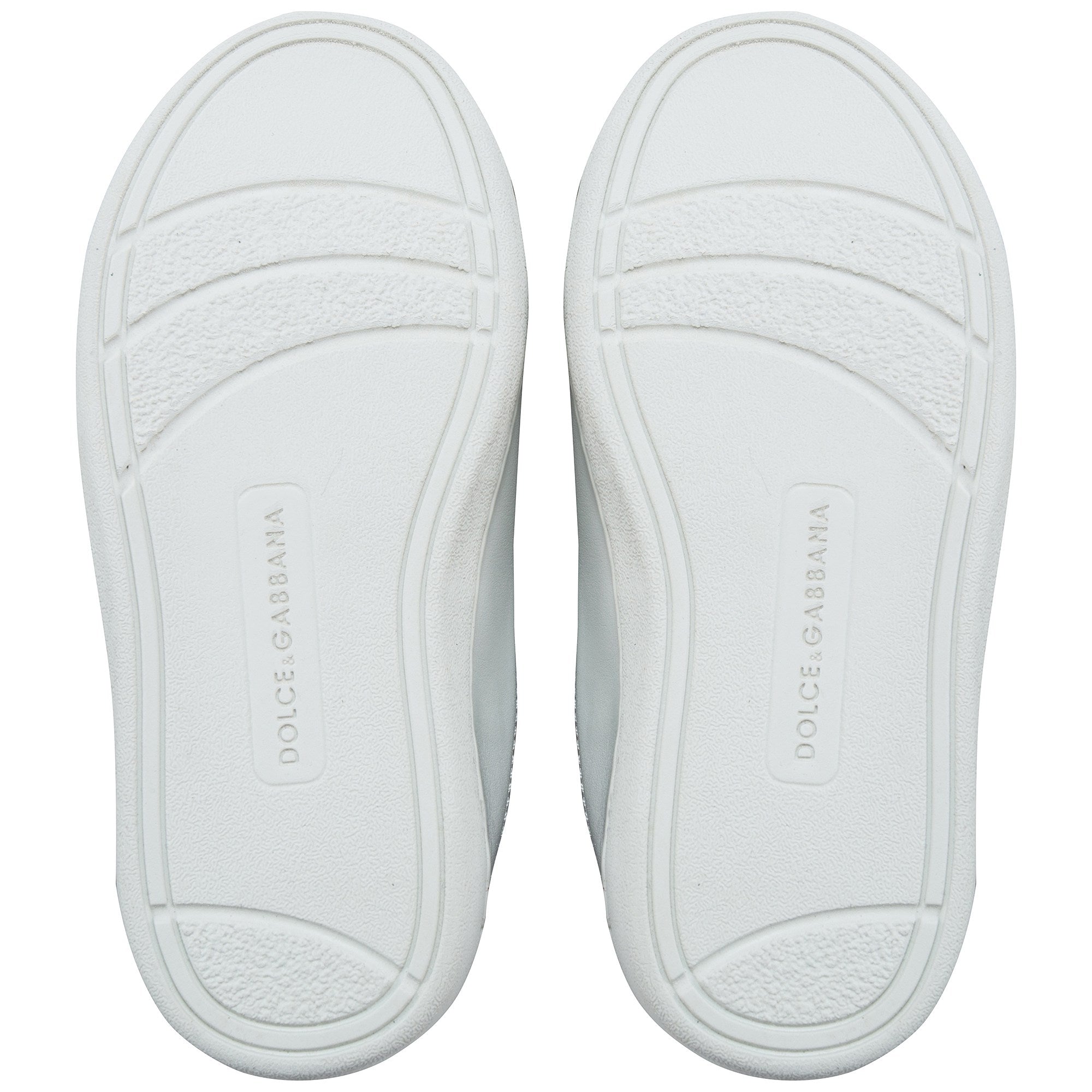 Girls White & Multicolor Calf Shoes