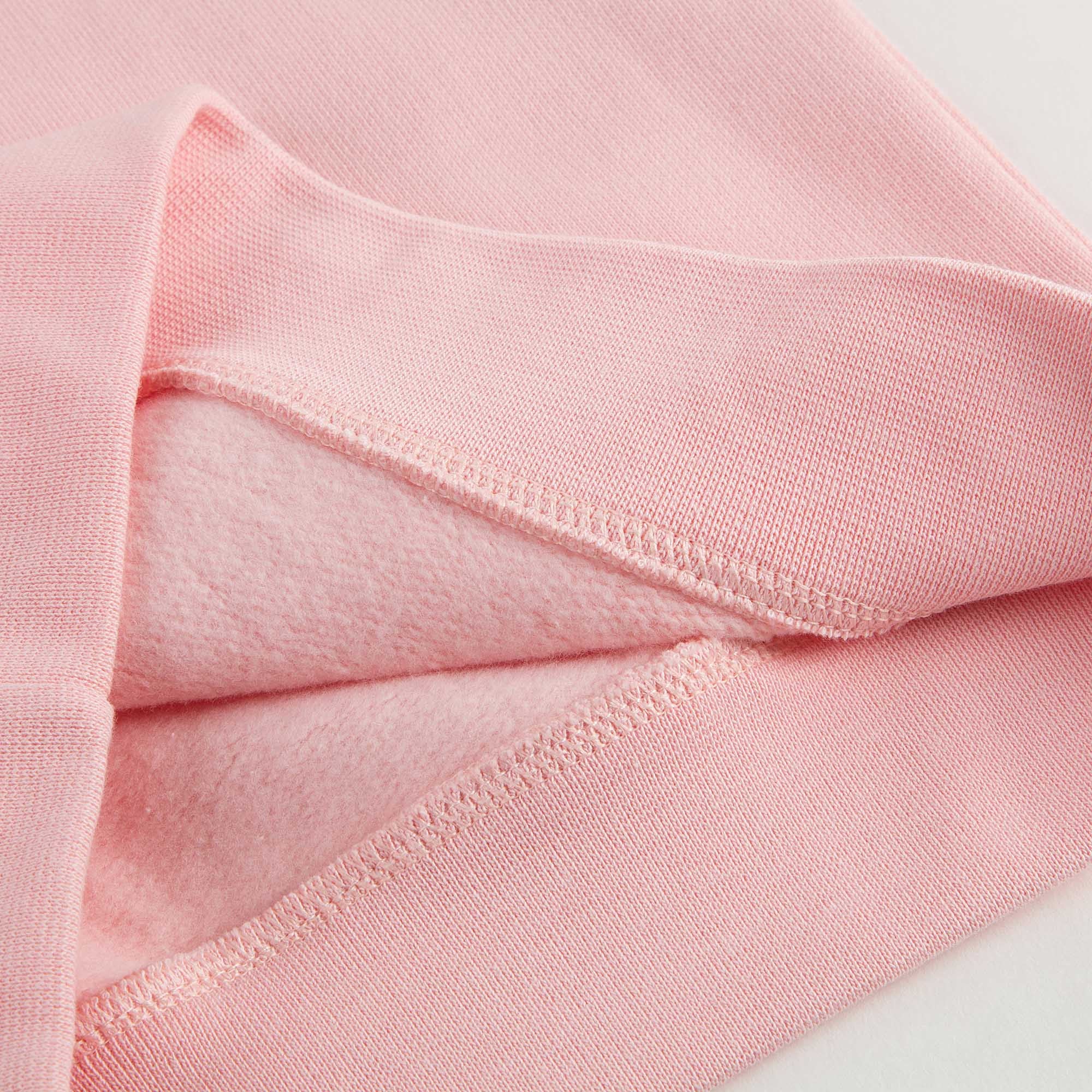 Girls Pink Patch Brand Cotton Sweatshirt