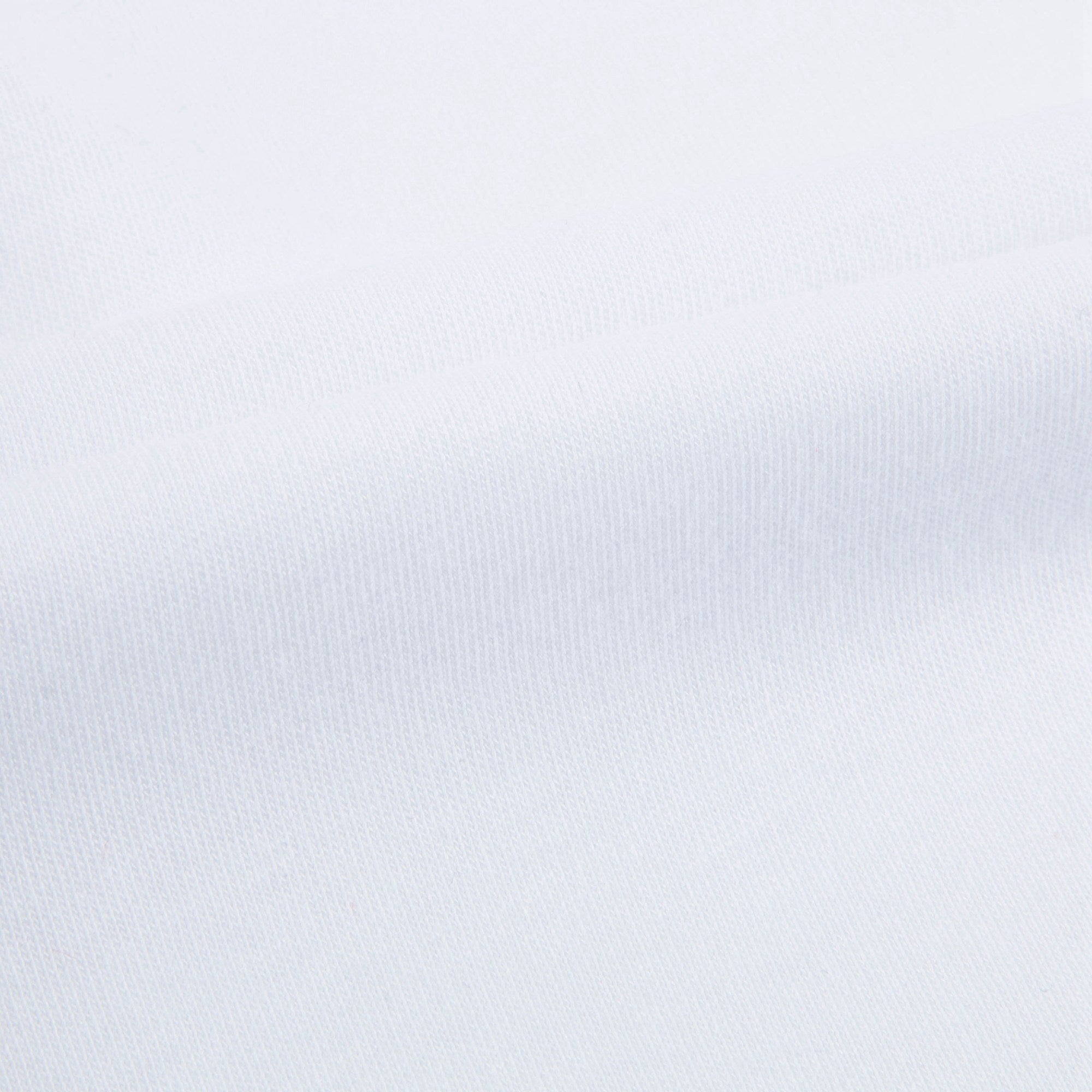 Girls White Cotton Logo T-shirt