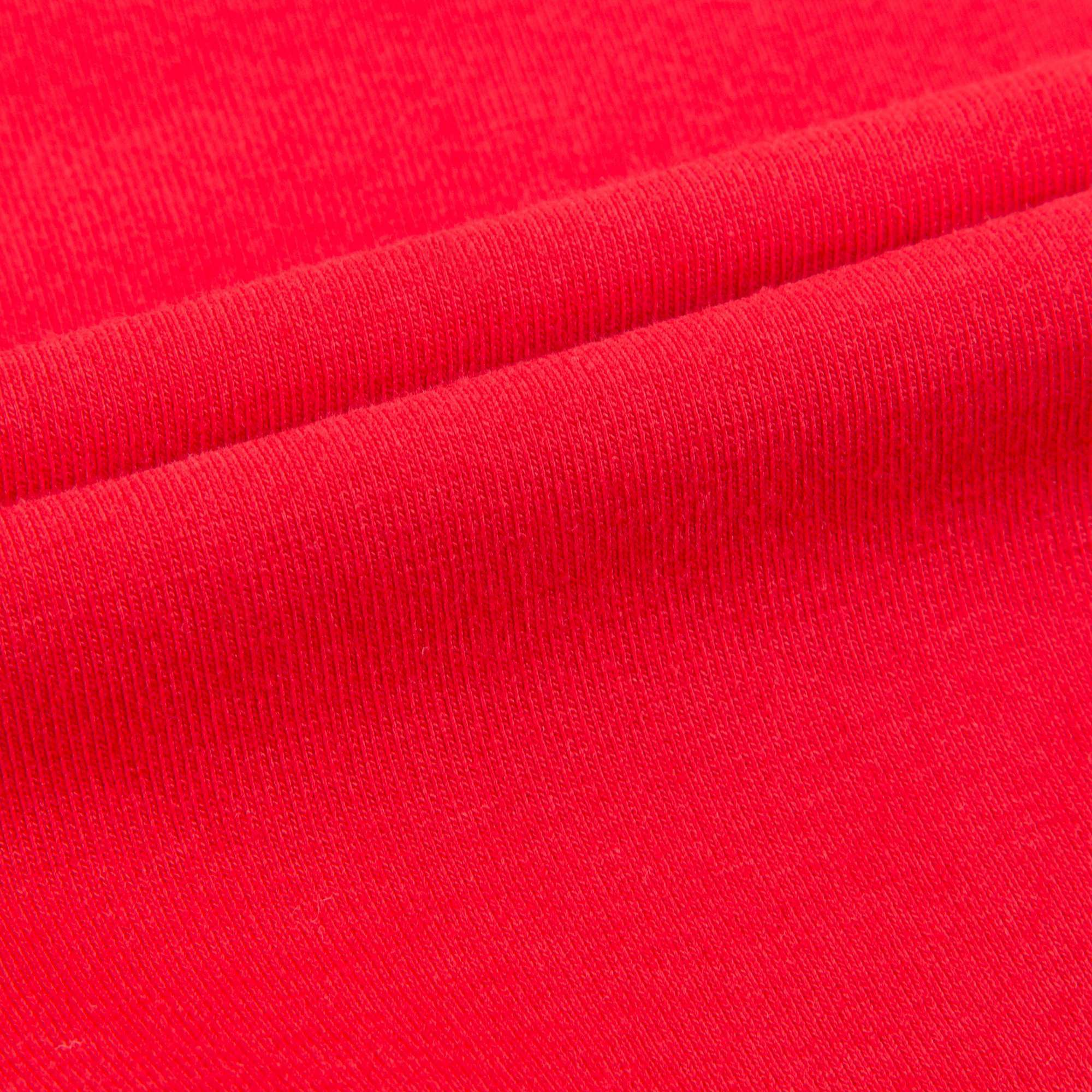 Baby Poppy Red Cotton Rompers