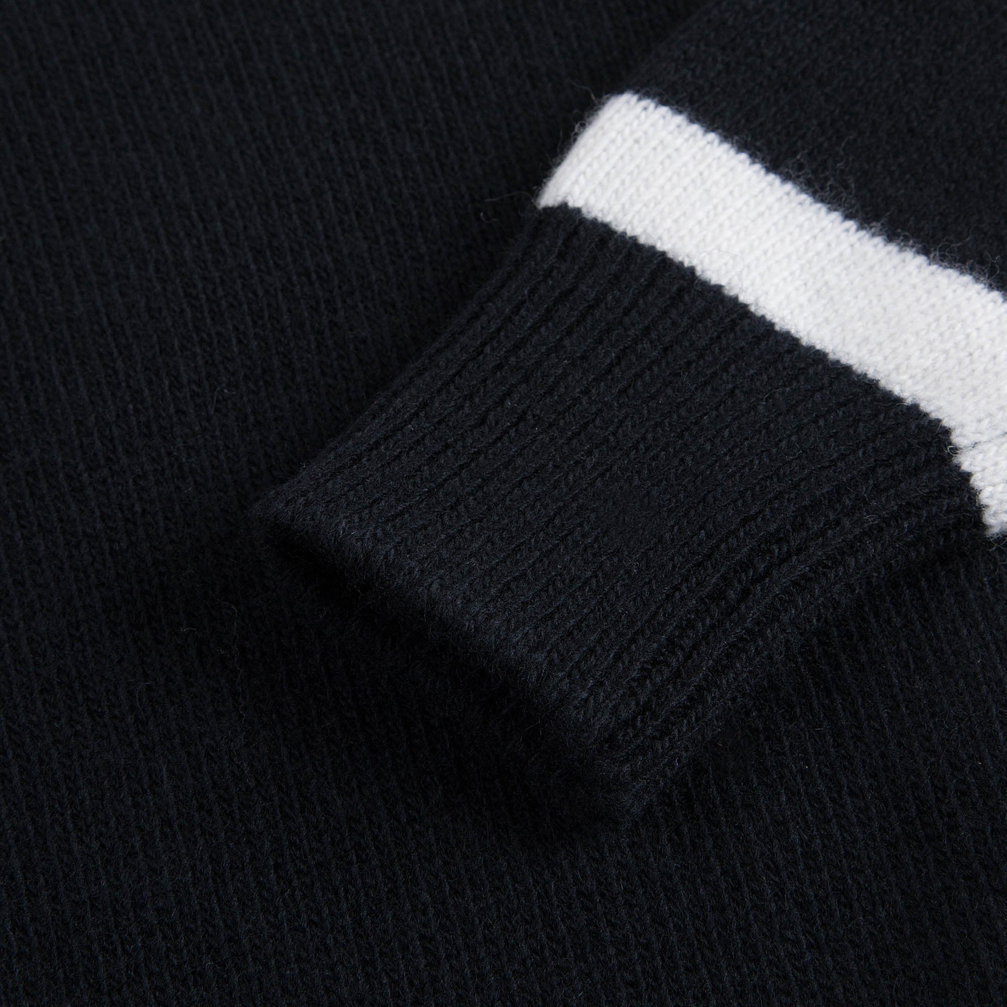 Girls Navy Blue Wool Knitted Sweater