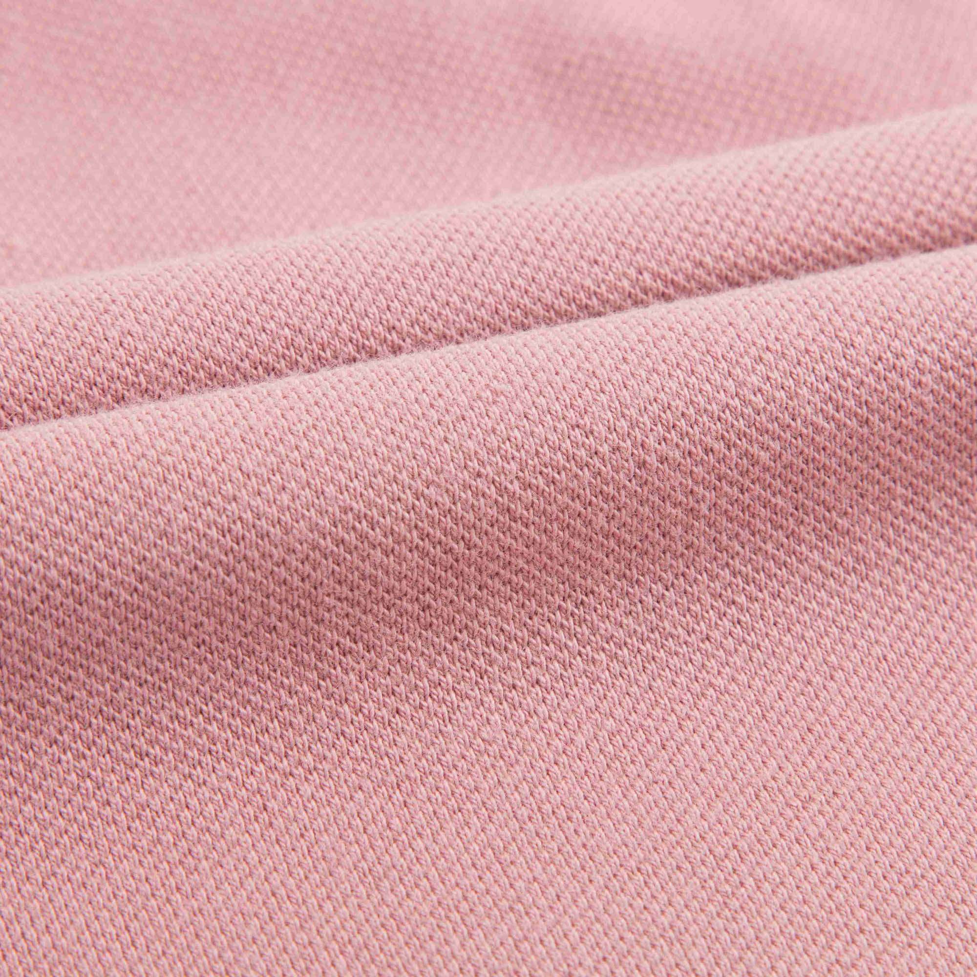 Baby Girls Pink Polo Shirt With Check Ruffles